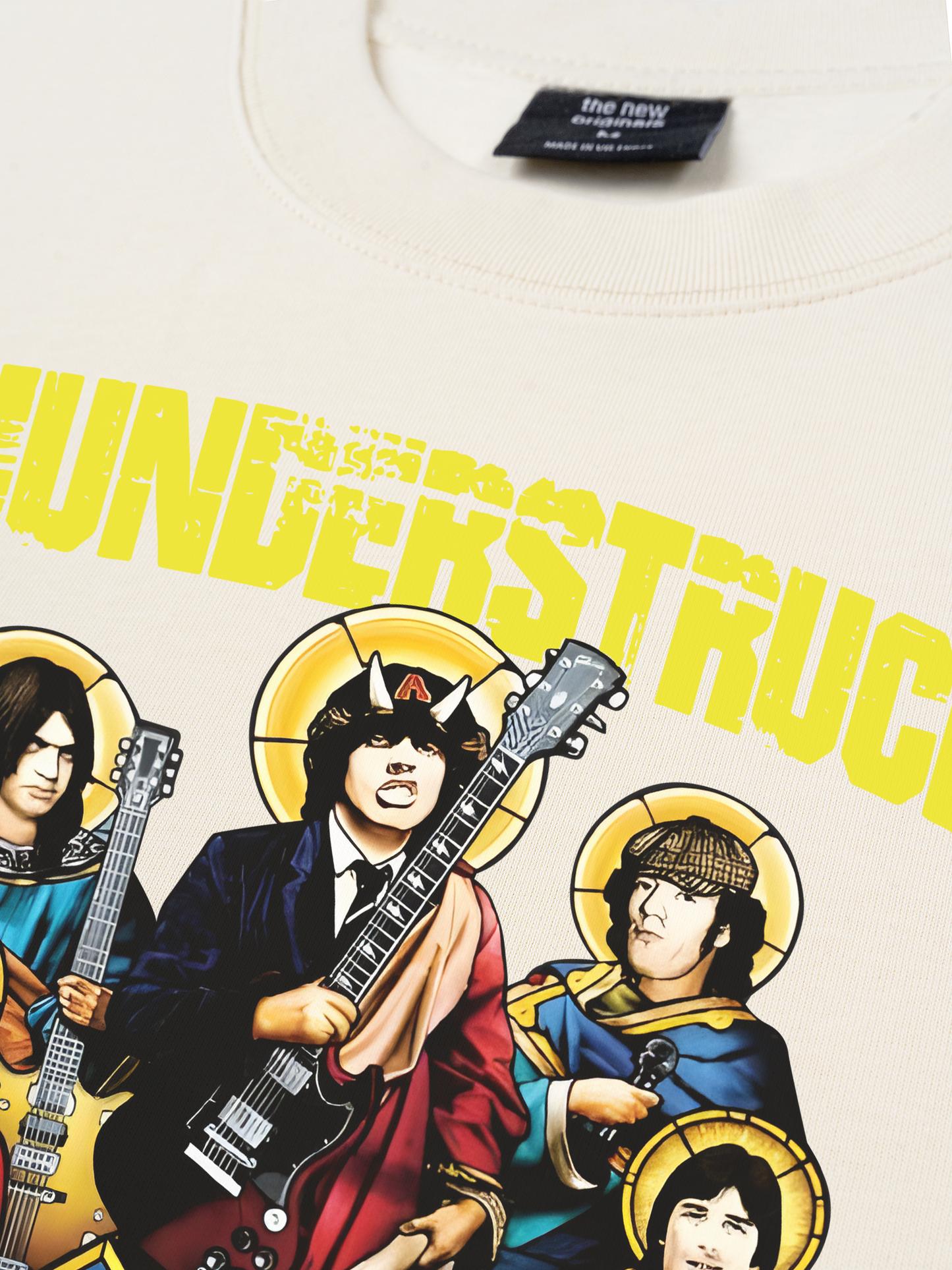 Áo Thun Relaxed Fit AC DC Thunder Truck