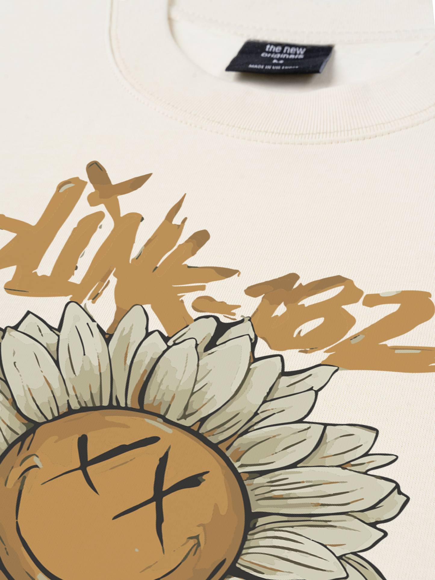 Áo Thun Relaxed Fit Blink 182 Flower