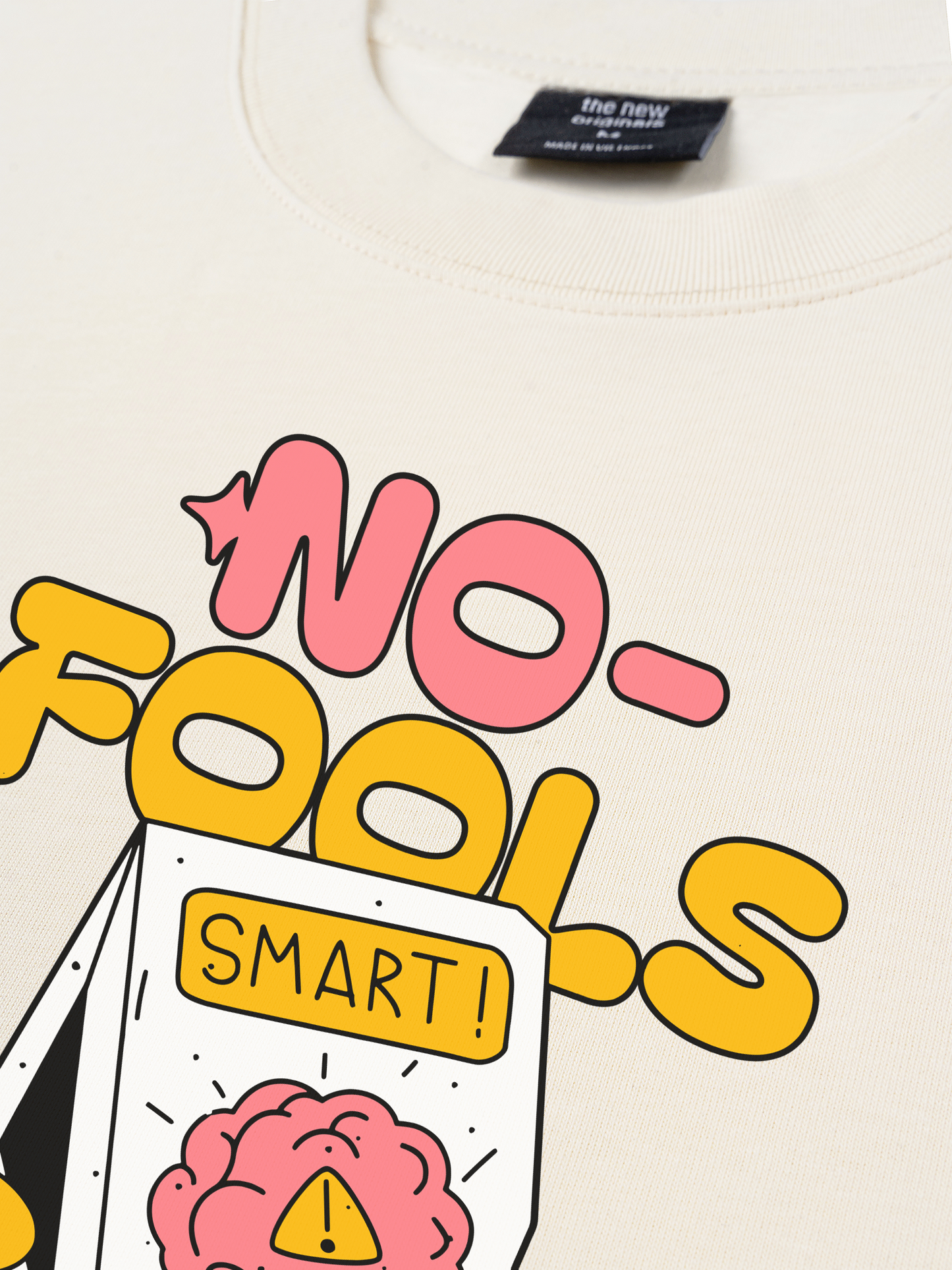 Áo Thun Relaxed Fit Be Bold No Fools Zone
