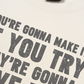 Áo Thun Relaxed Fit Pink Floyd You're Gonna Make It If You Try