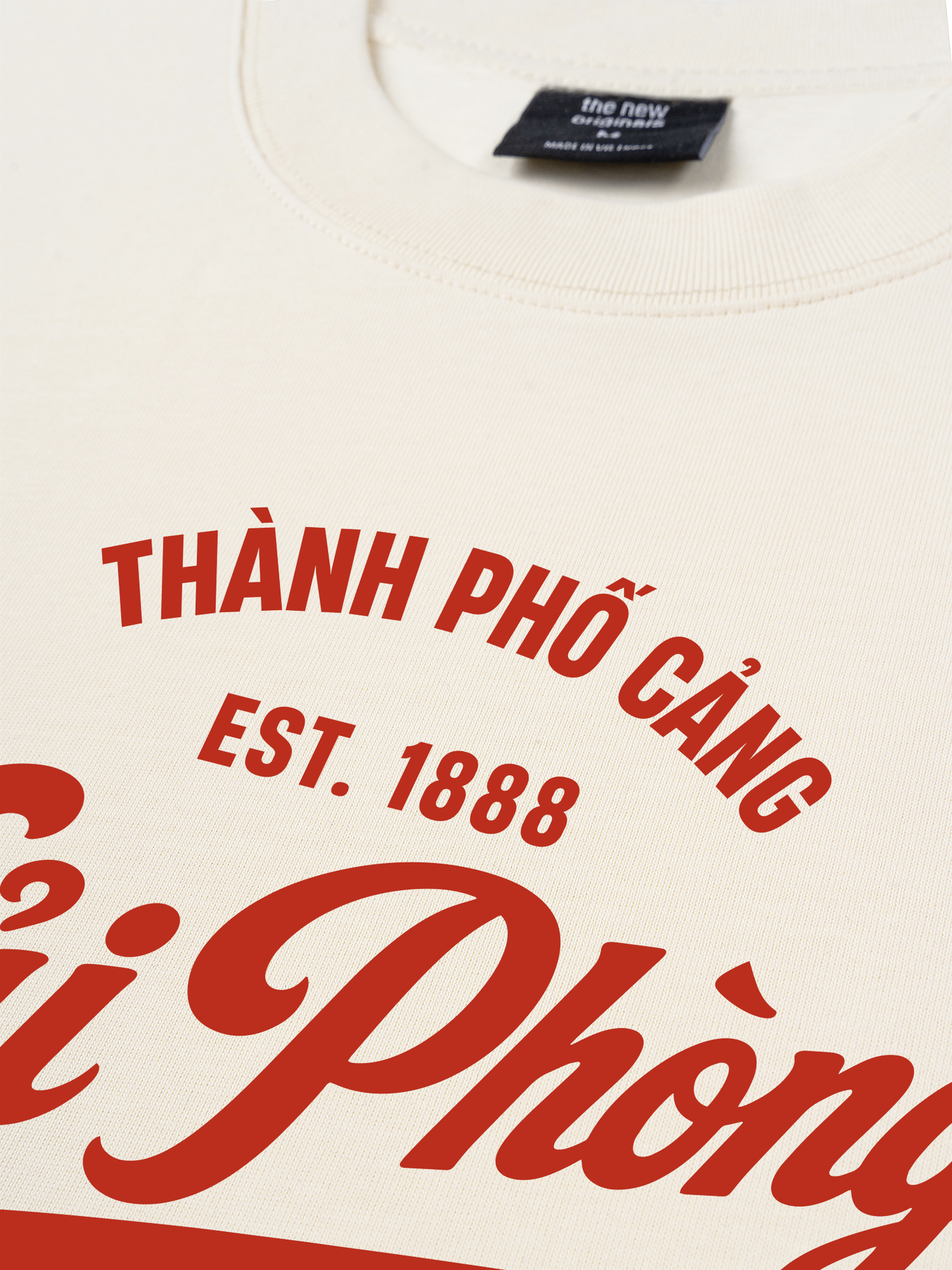 Áo Thun Relaxed Fit Hải Phòng Retro