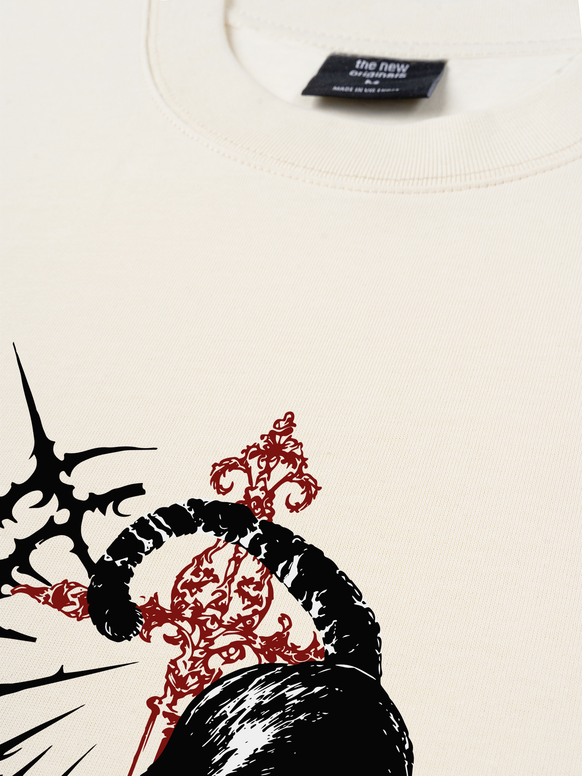 Áo Thun Relaxed Fit Crimson Fang
