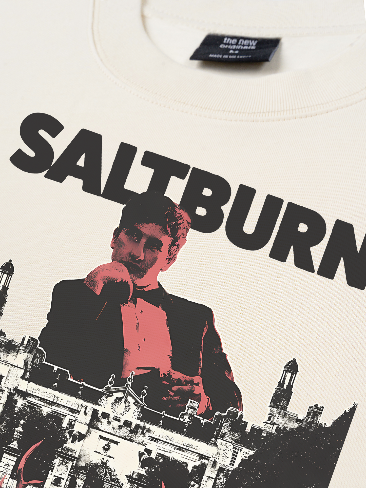 Áo Thun Relaxed Fit Movie Saltburn Last Time