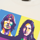 Áo Thun Relaxed Fit Pink Floyd Band Poster