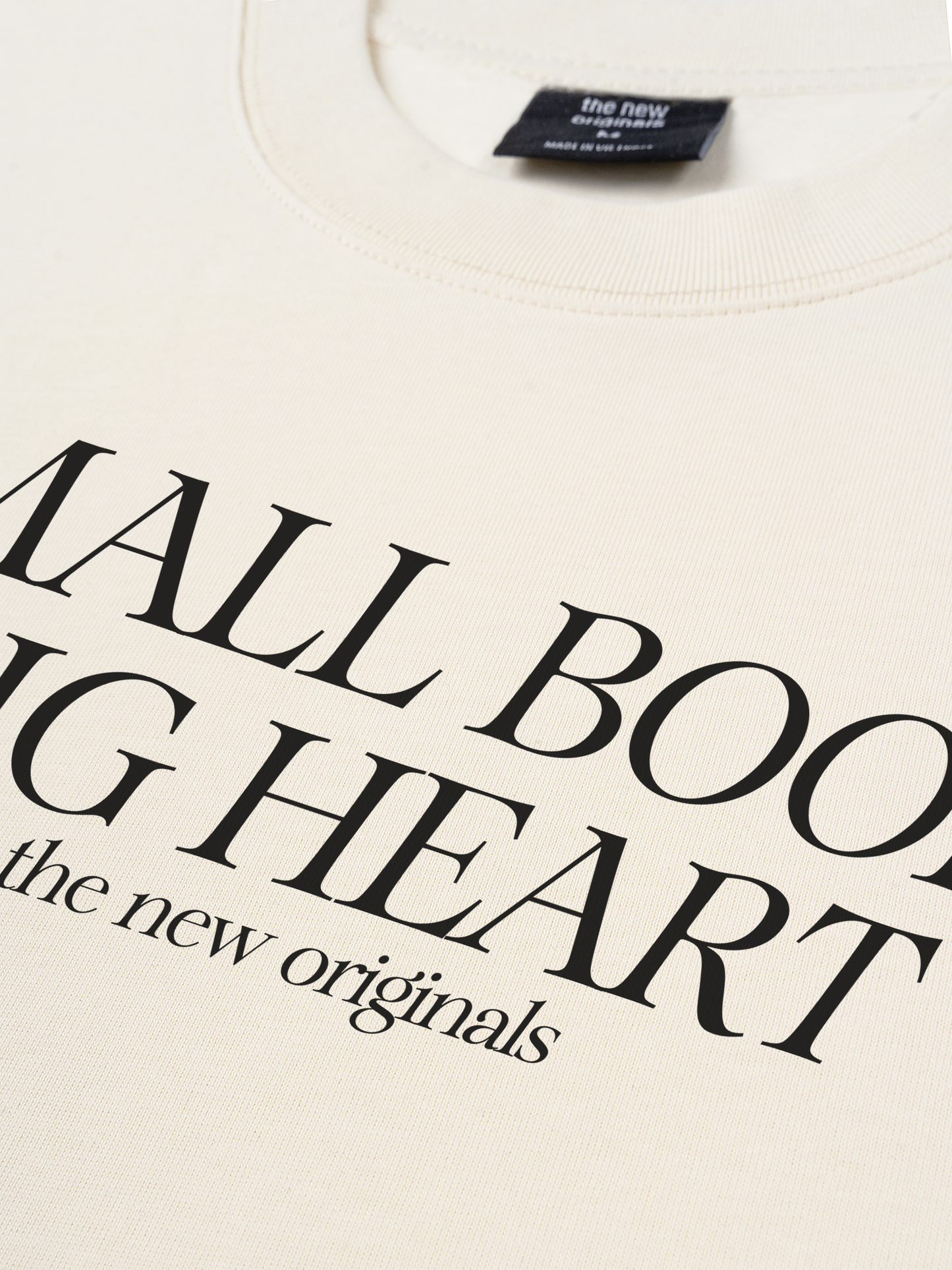 Áo Thun Relaxed Fit Life Vibe Big Heart