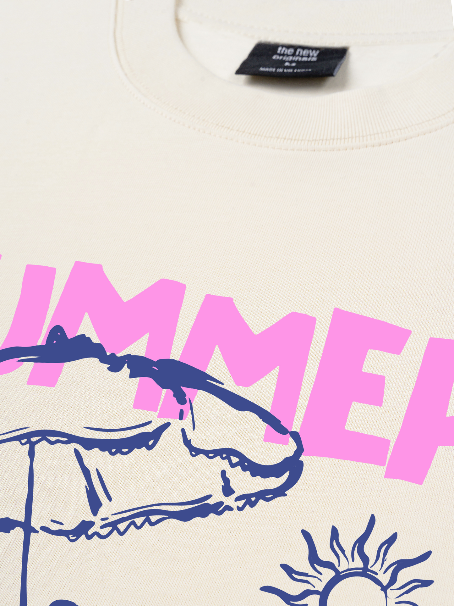 Áo Thun Relaxed Fit Summer Holiday The Girl