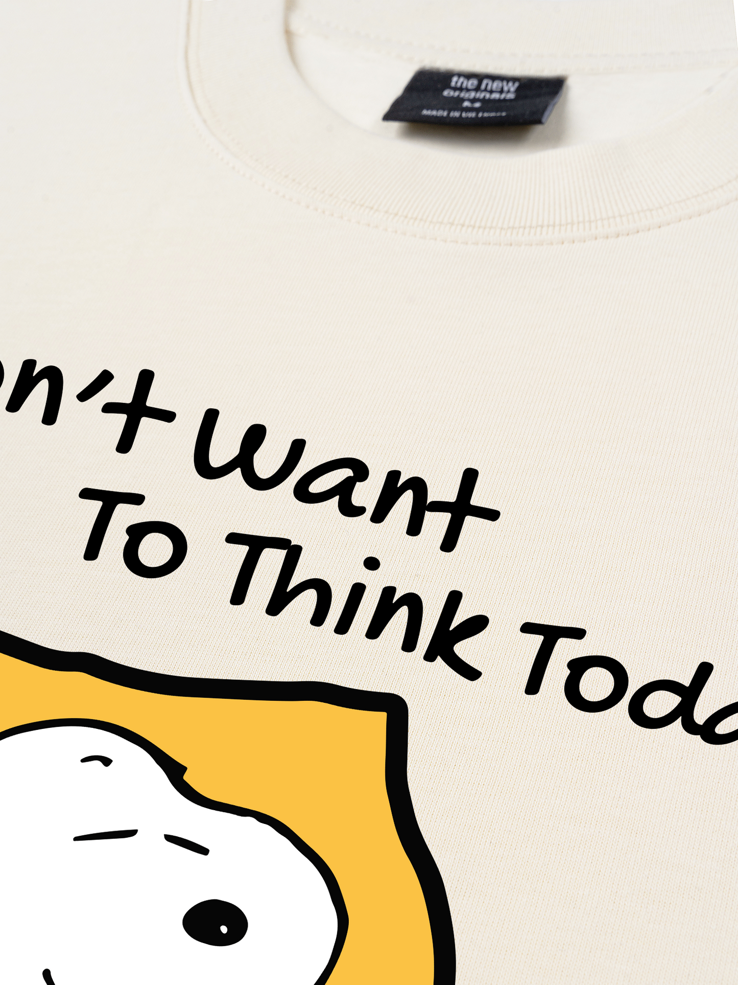 Áo Thun Relaxed Fit I Dont Want To Think