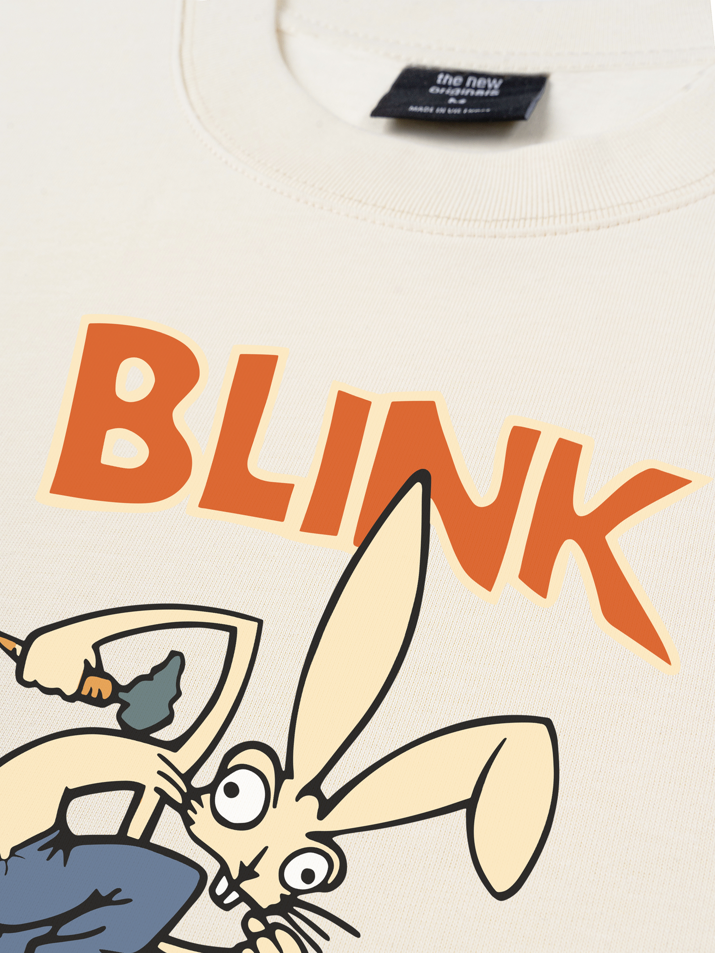 Áo Thun Relaxed Fit Blink 182 Bunny Logo