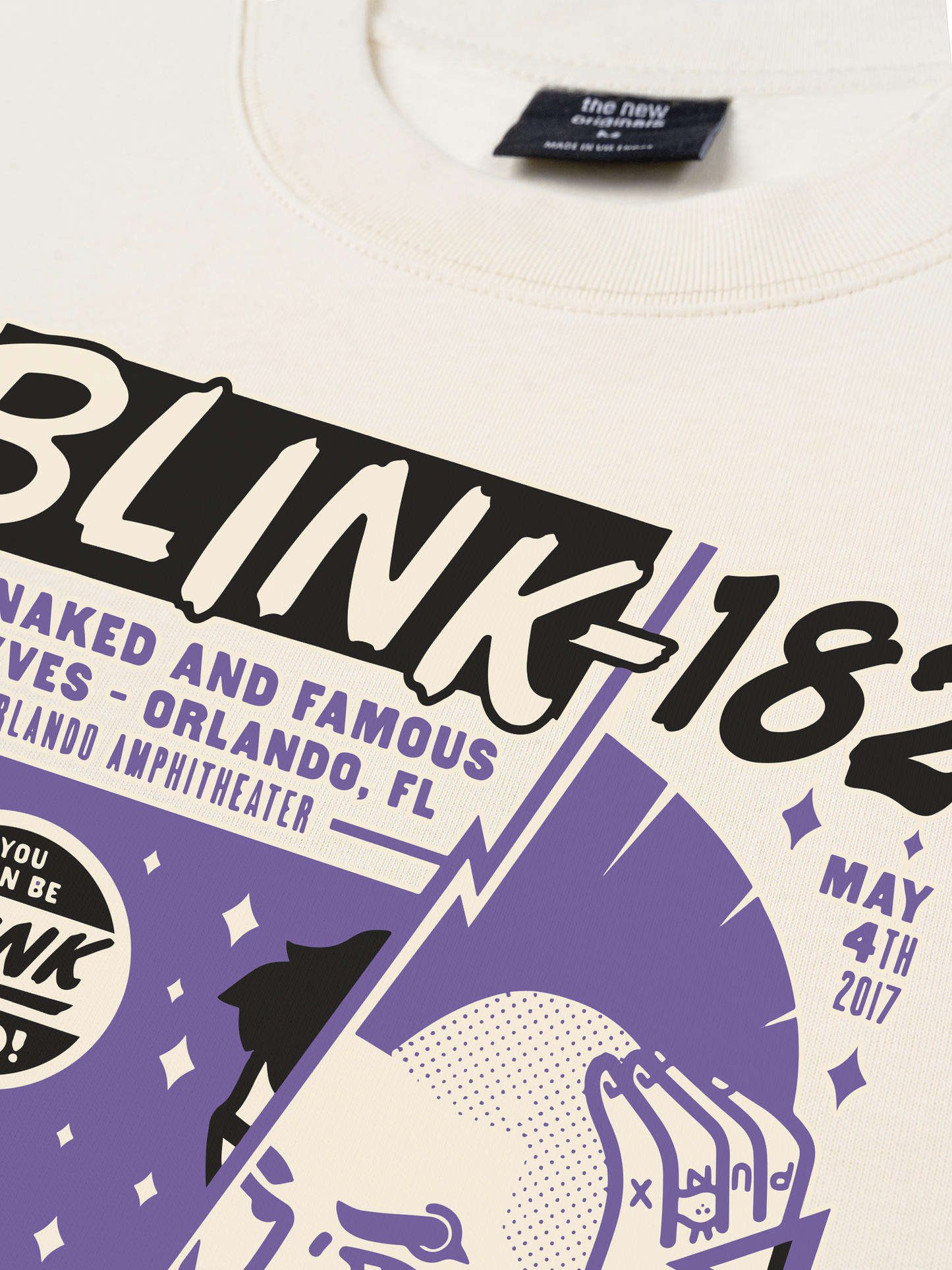 Áo Thun Relaxed Fit Blink 182 You Can be Punk Too