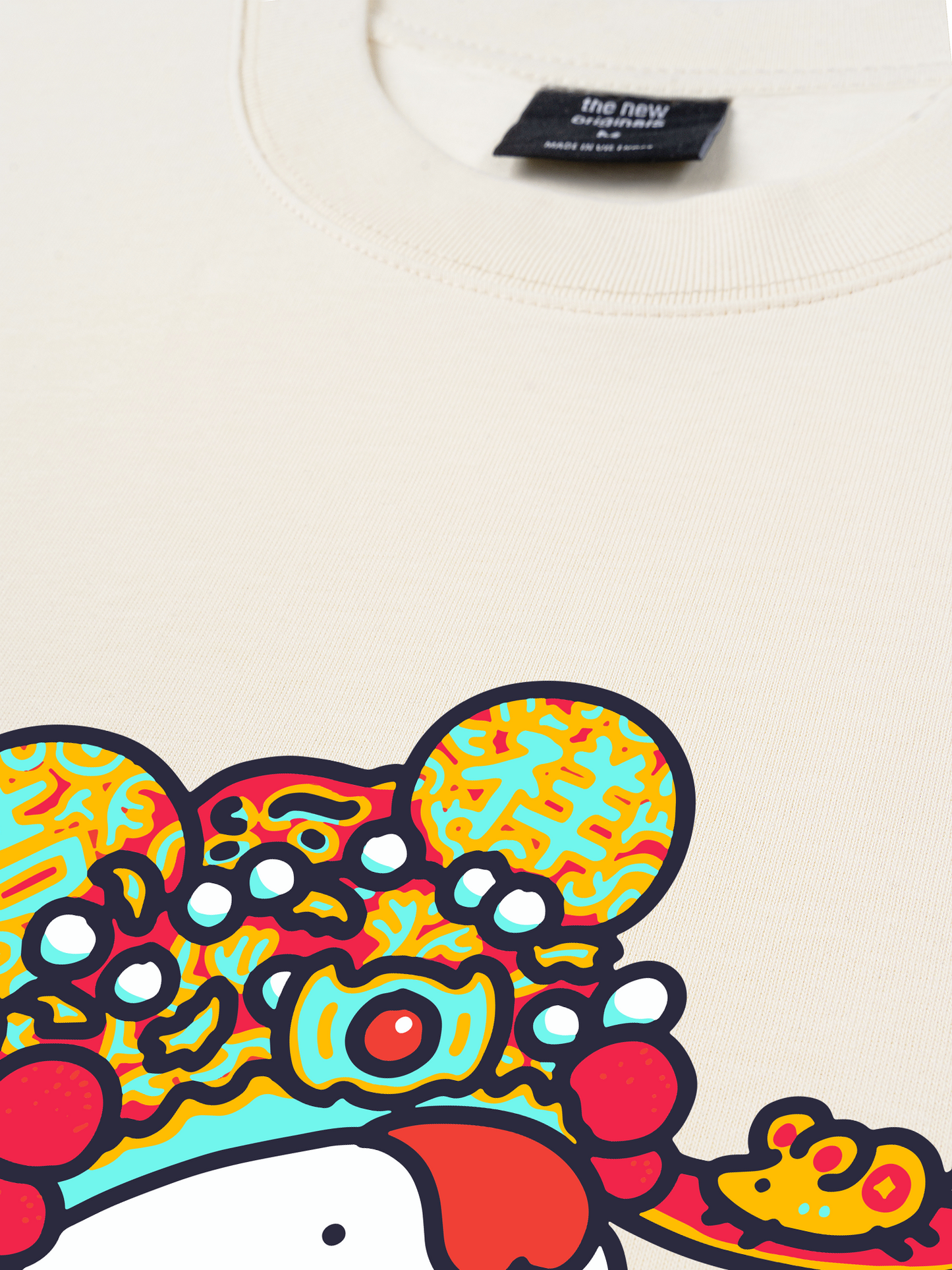 Áo Thun Relaxed Fit Fortune Duck