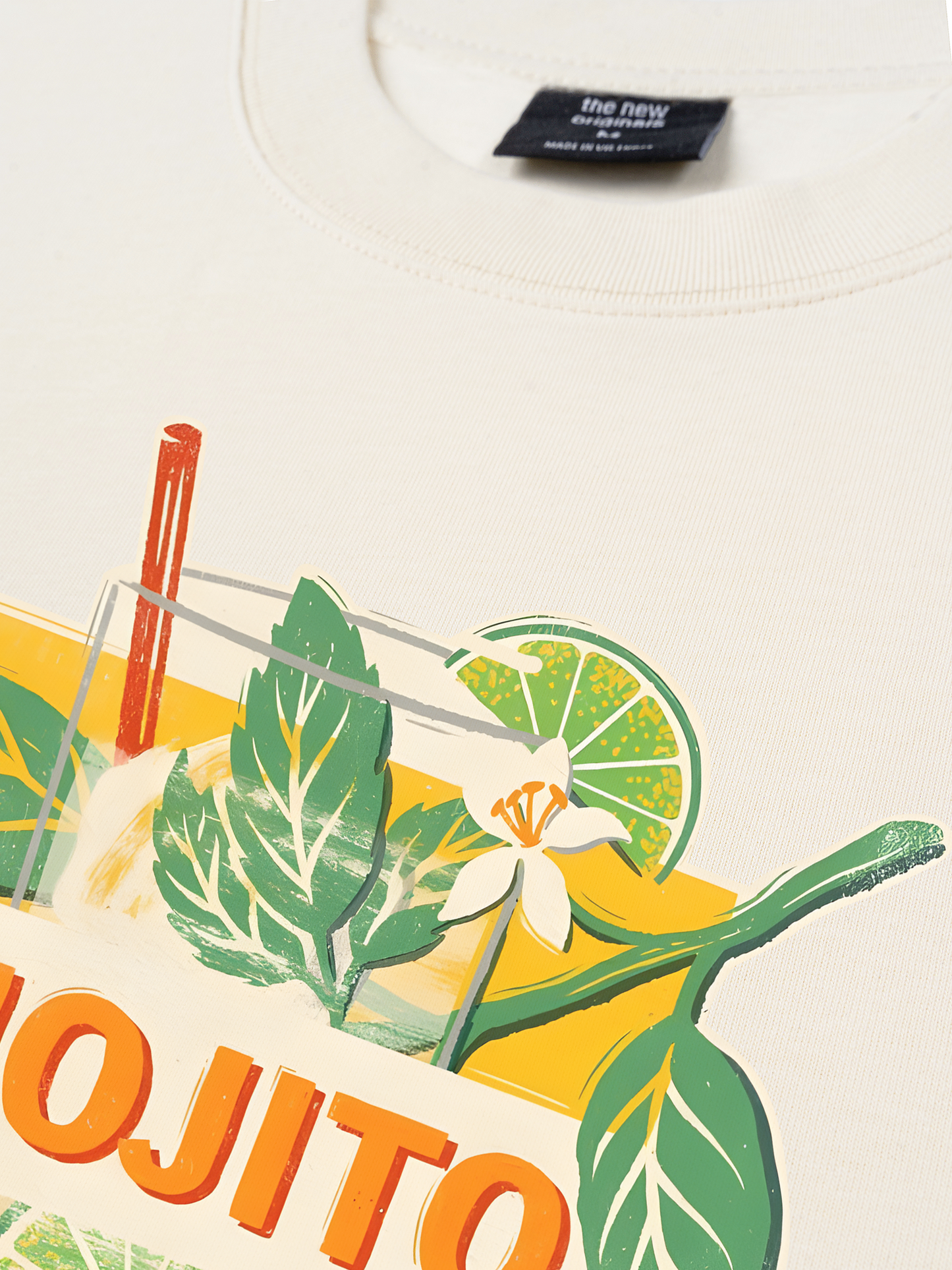 Áo Thun Relaxed Fit Fresh Lime Mojito
