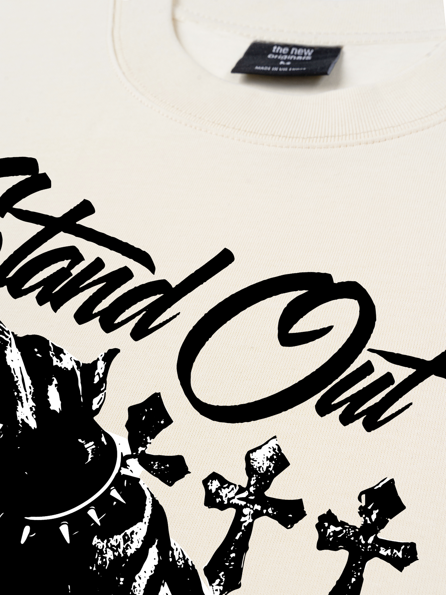 Áo Thun Relaxed Fit Animal Mood Stand Out