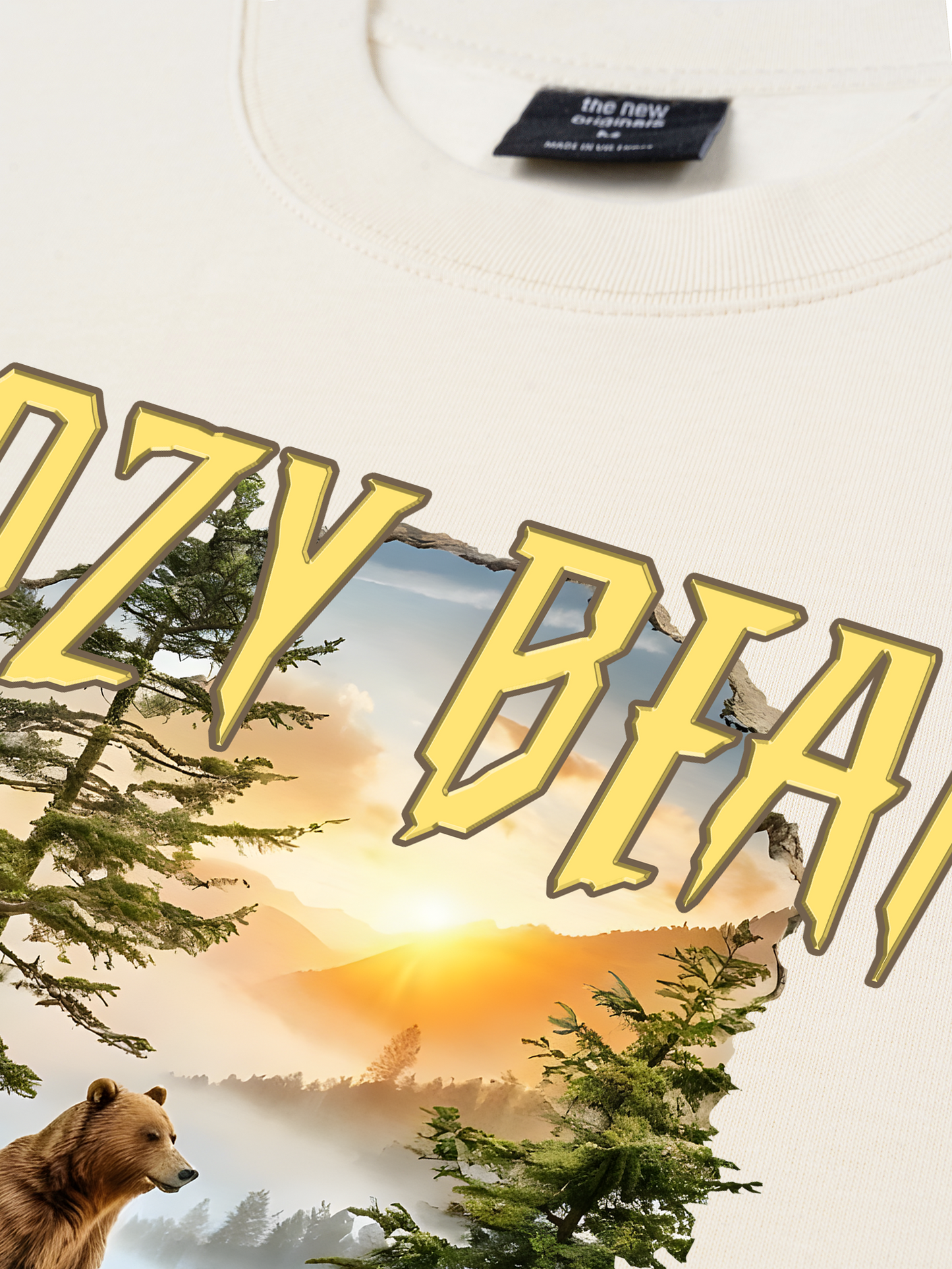 Áo Thun Relaxed Fit Cozy Bear