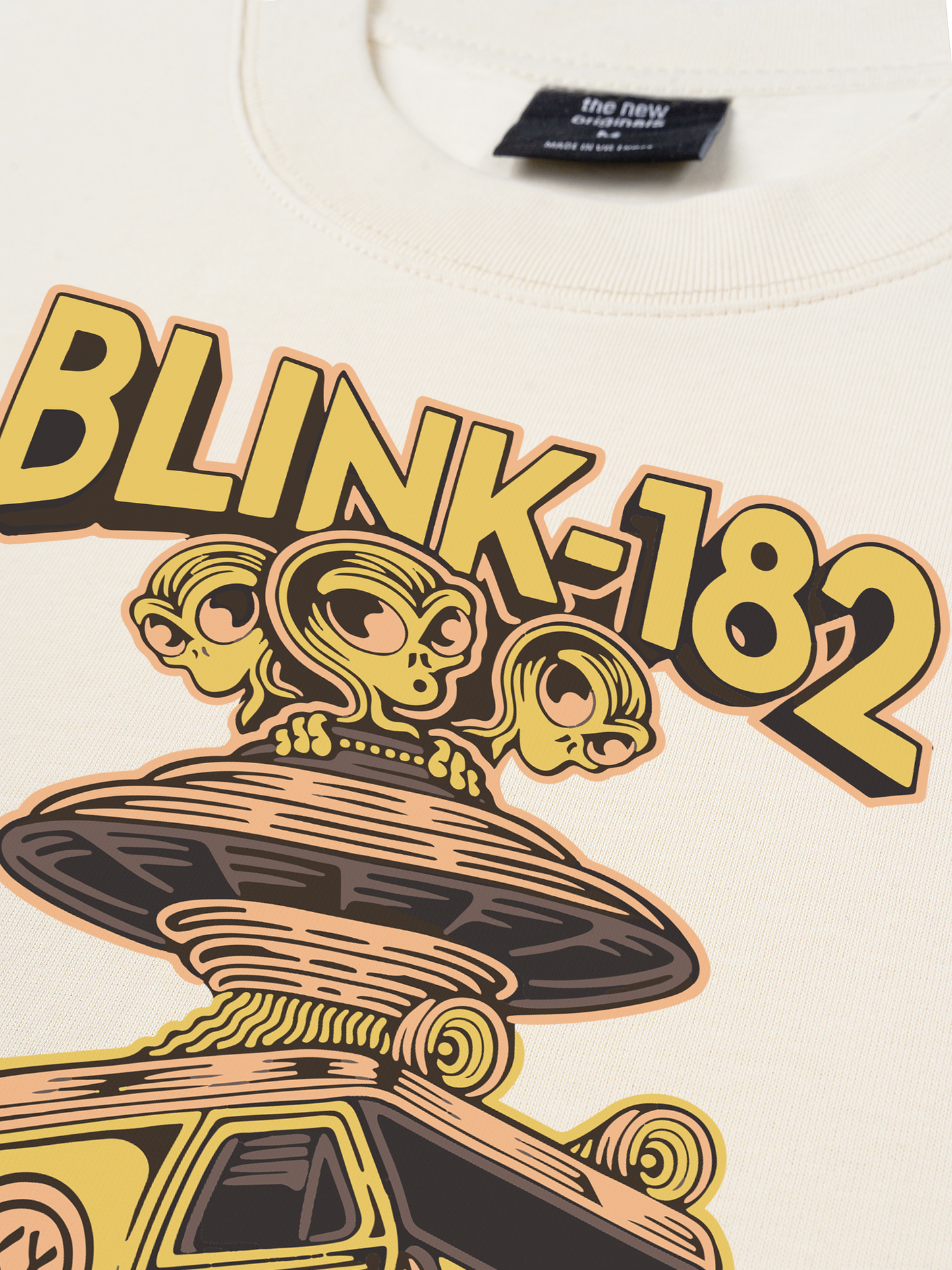 Áo Thun Relaxed Fit Blink 182 Aliens Exist