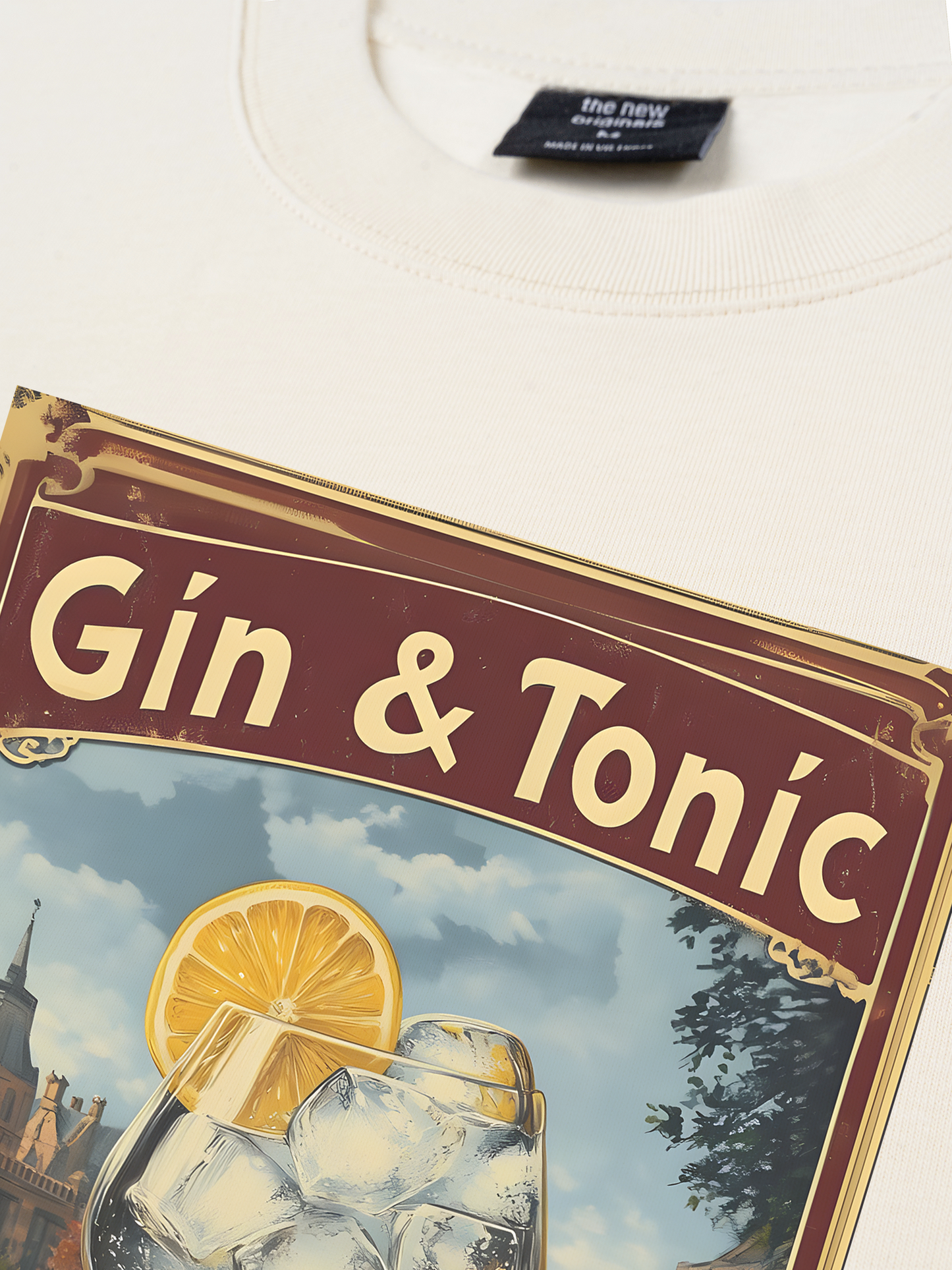 Áo Thun Relaxed Fit Fresh Gin And Tonic