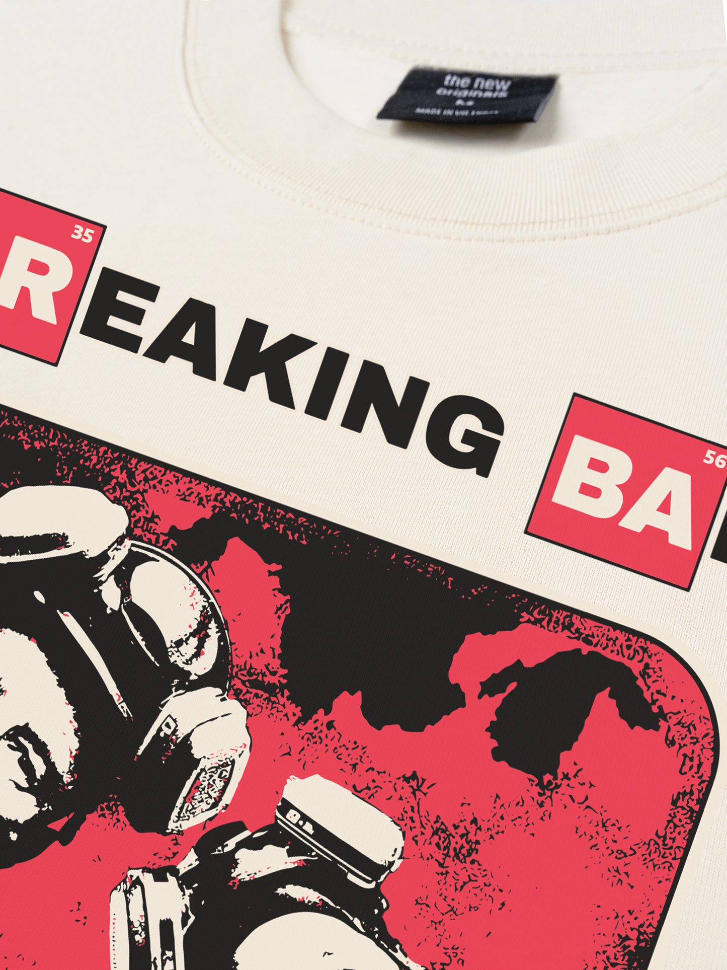 Áo Thun Relaxed Fit Movie Breaking Bad Vision