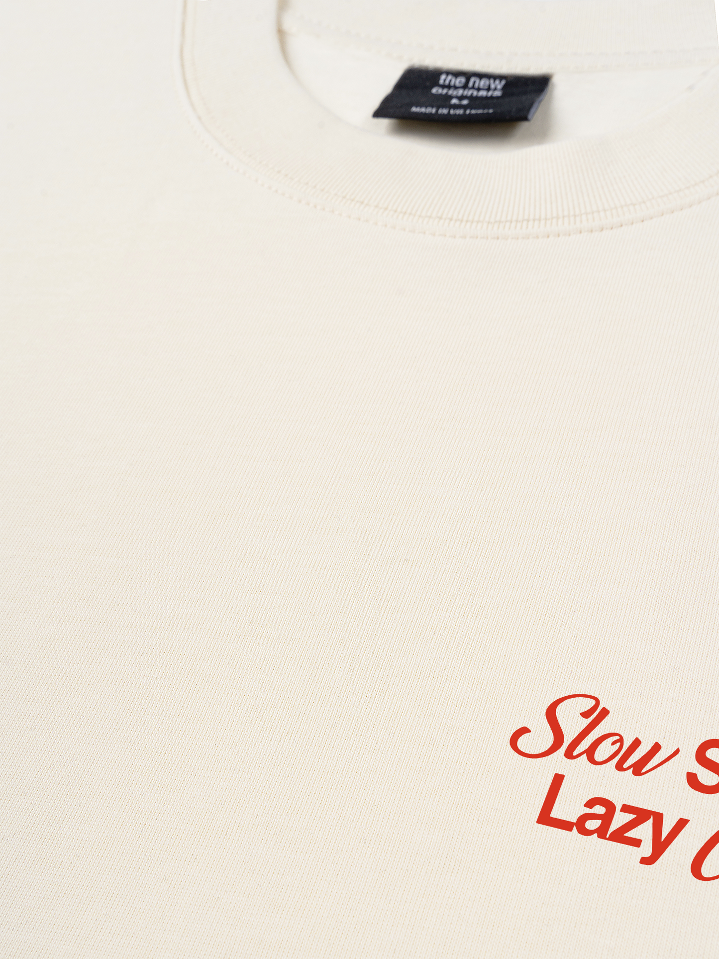 Áo Thun Relaxed Fit Slow Sunday Lazy Club
