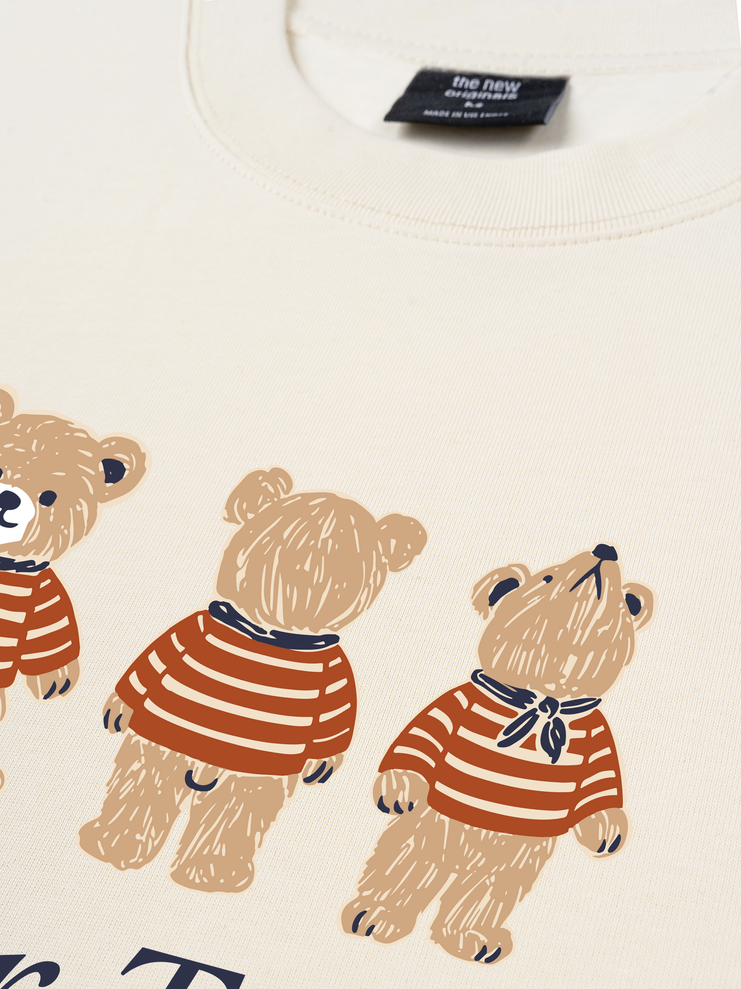 Áo Thun Relaxed Fit Sailor Teddy