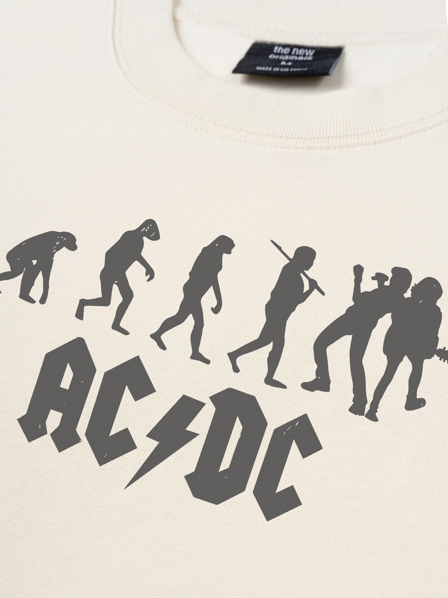 Áo Thun Relaxed Fit AC DC New Age