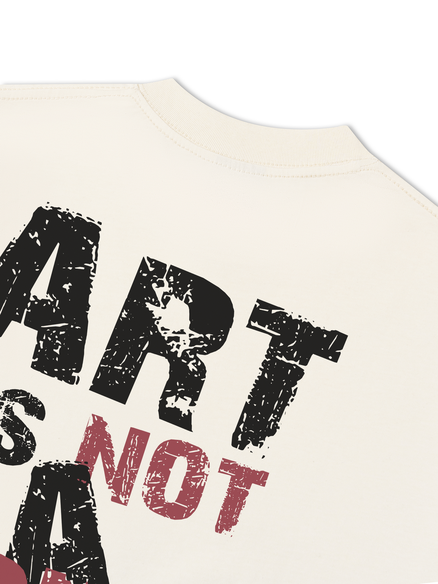Áo Thun Relaxed Fit Be Bold Art Is Not A Crime