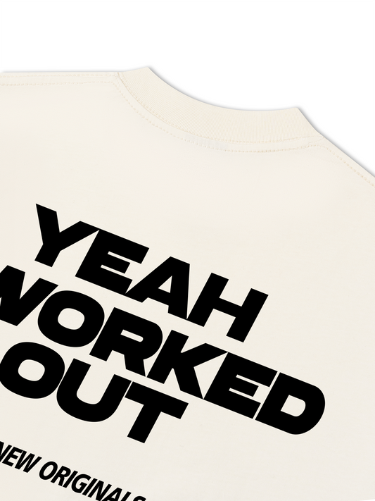 Áo Thun Relaxed Fit Yeah I Worked Out