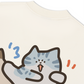Áo Thun Relaxed Fit Paws Luv Cat Couple