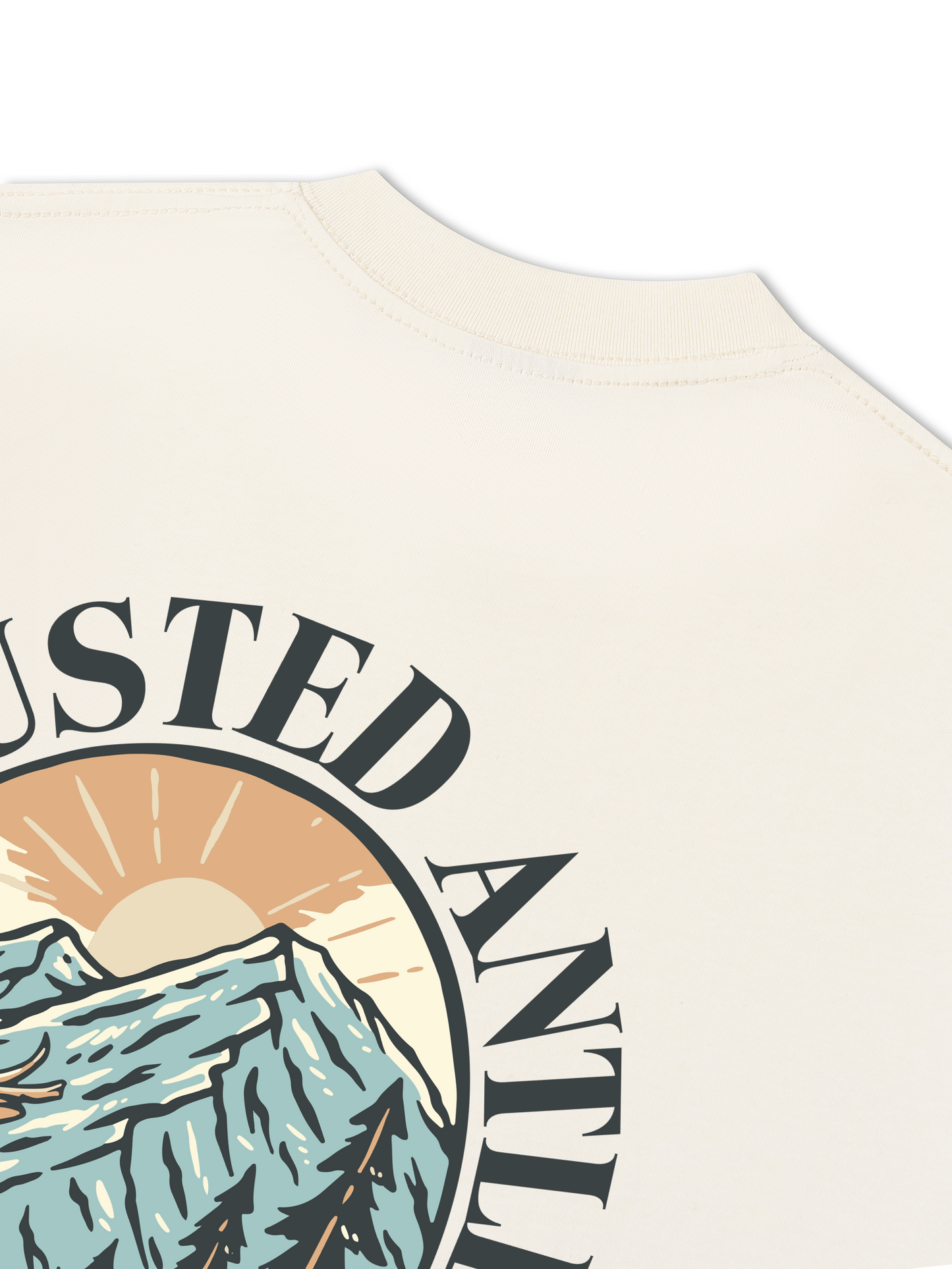 Áo Thun Relaxed Fit The Busted Antler