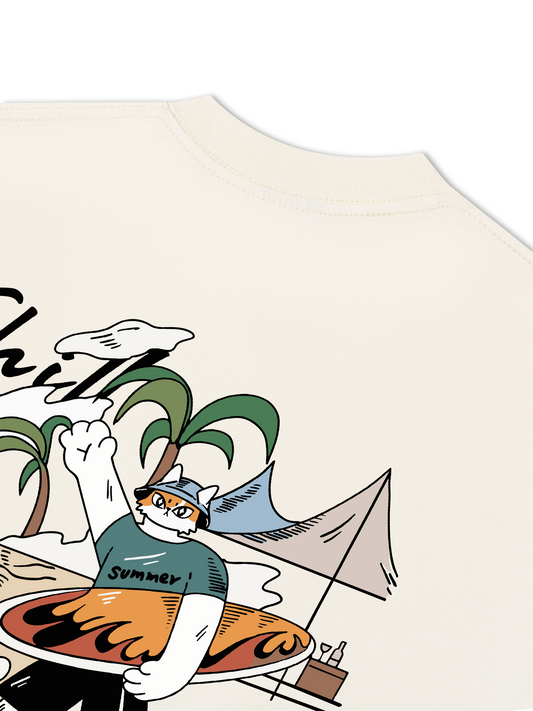 Áo Thun Relaxed Fit Chill Summer