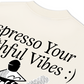 Áo Thun Relaxed Fit Espresso Your Youthful Vibes