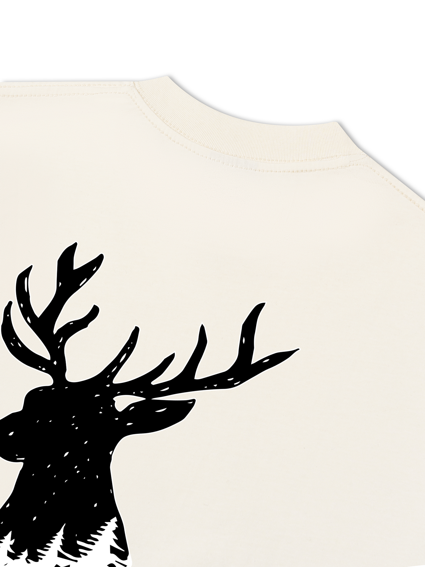 Áo Thun Relaxed Fit Deer Be Wild And Wonder