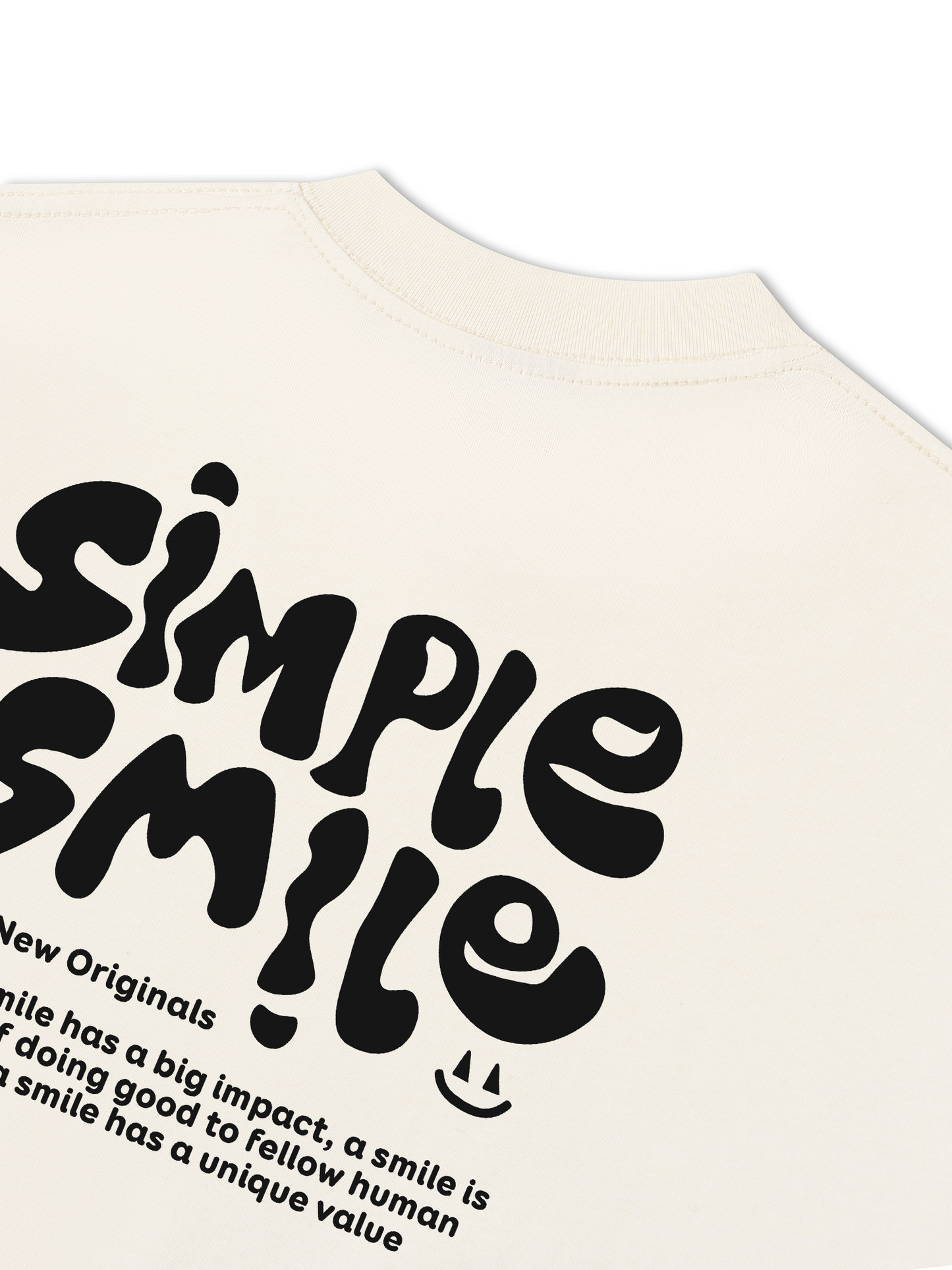 Áo Thun Relaxed Fit Be Bold Simple Smile
