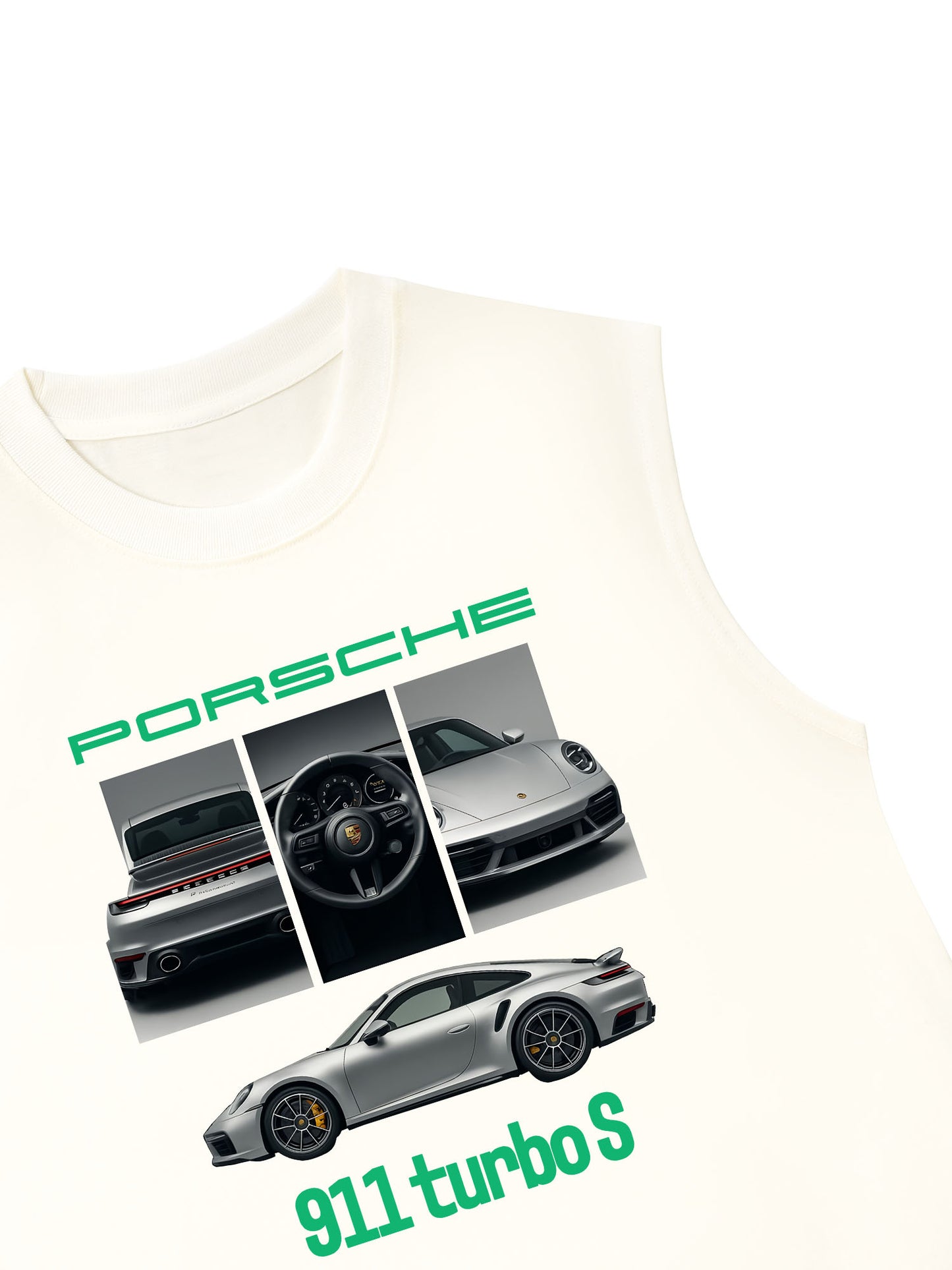Áo Ba Lỗ Relaxed Fit Porsche 911 Turbo S