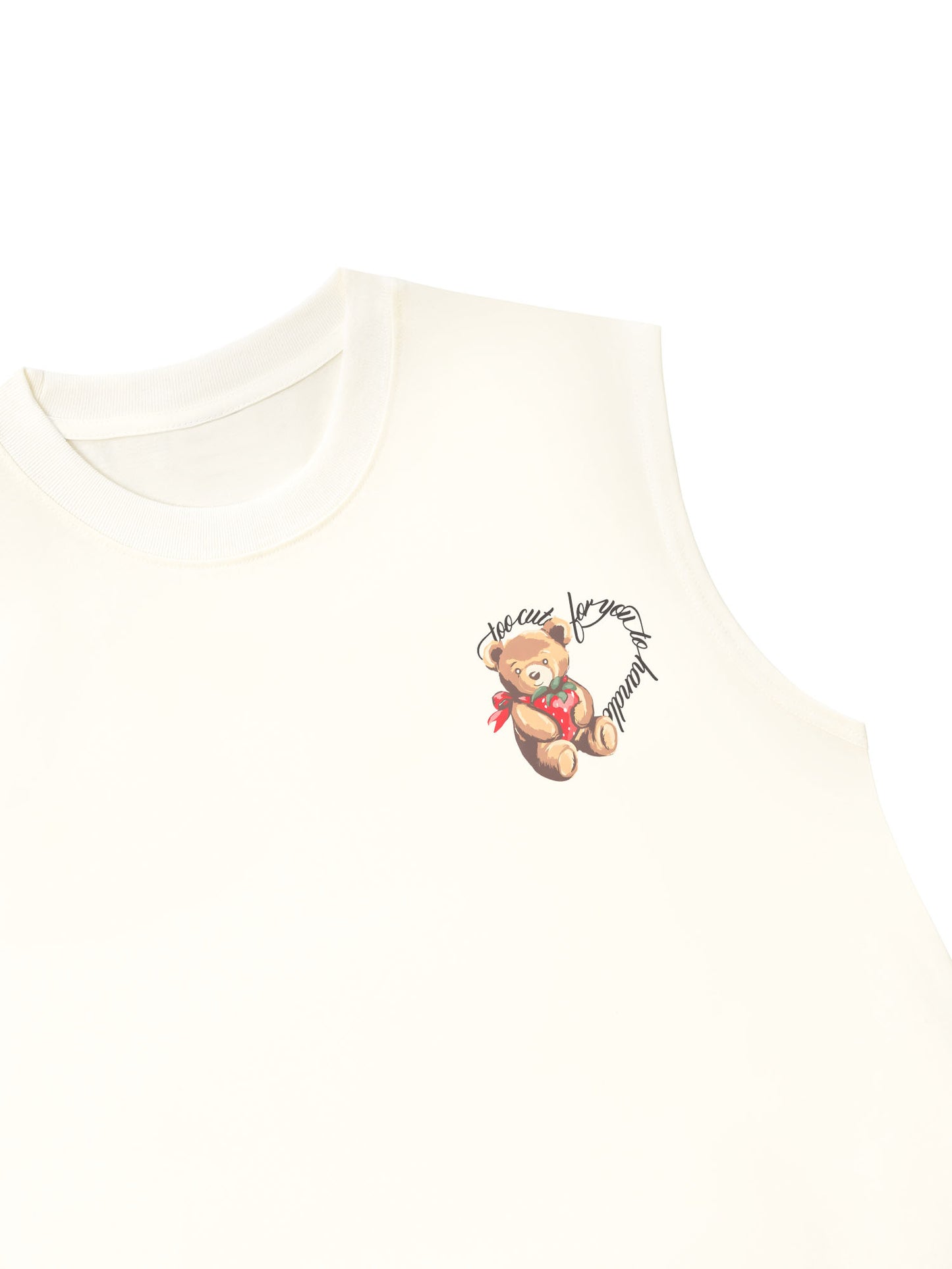 Áo Ba Lỗ Relaxed Fit Too Cute For You