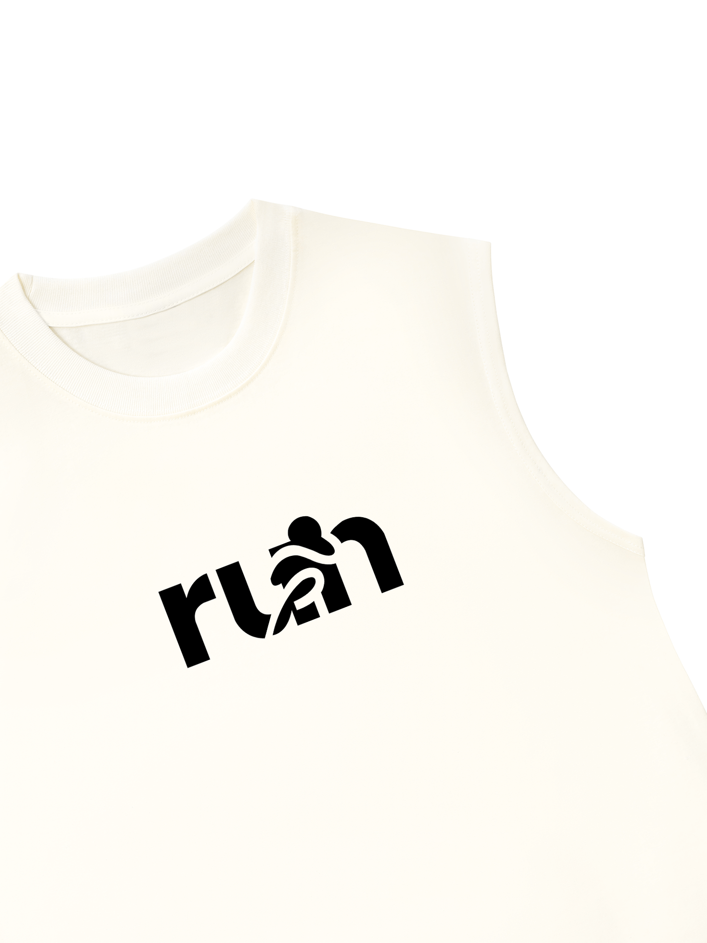 Áo Ba Lỗ Relaxed Fit Run Typography 3