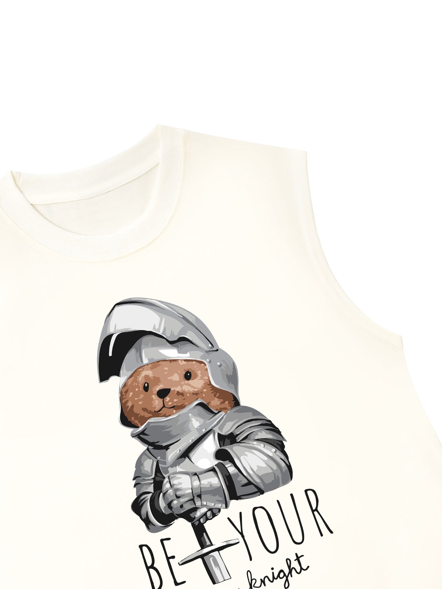 Áo Ba Lỗ Relaxed Fit Be Your Own Knight