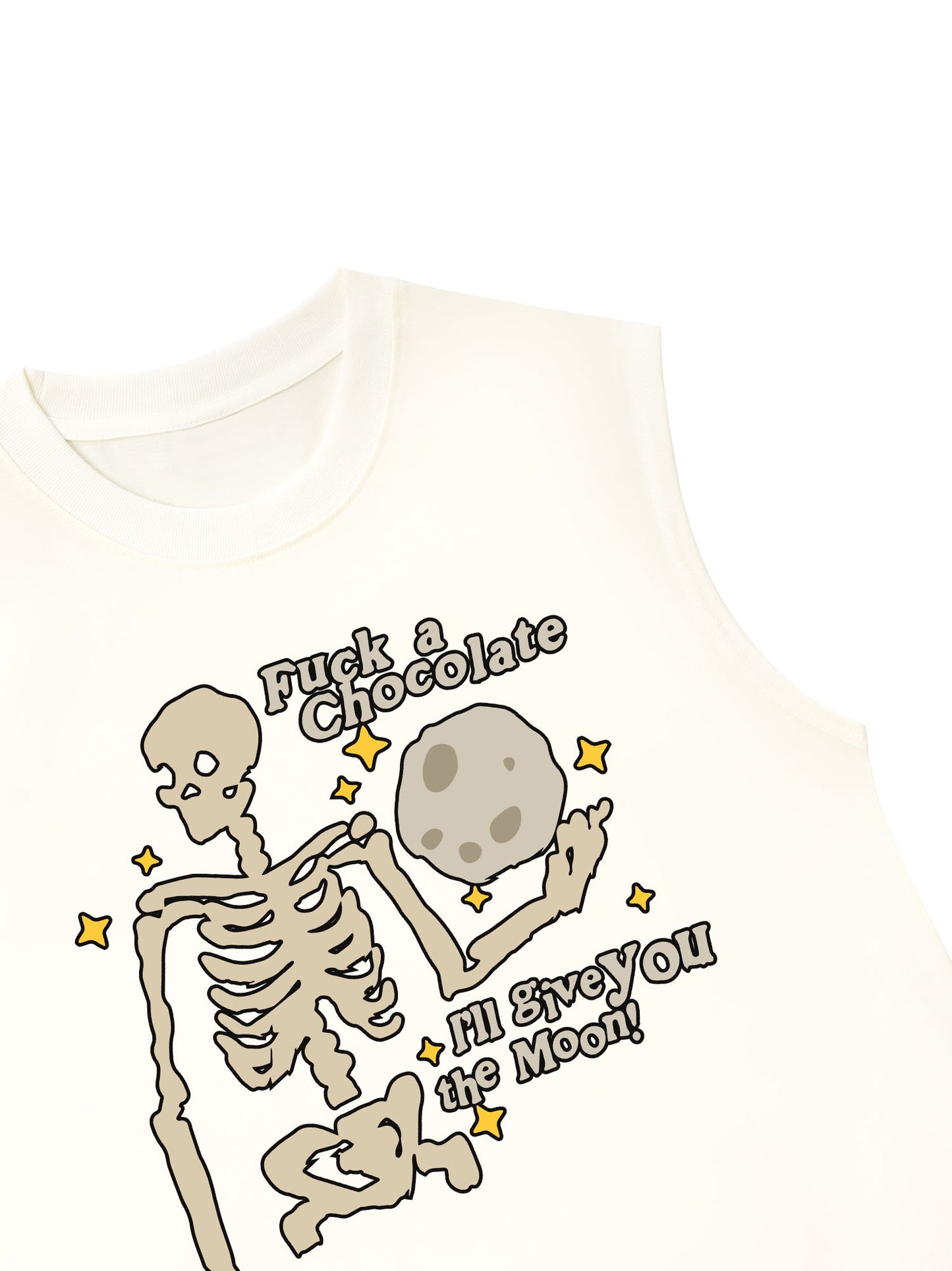Áo Ba Lỗ Relaxed Fit I_ll Give You The Moon