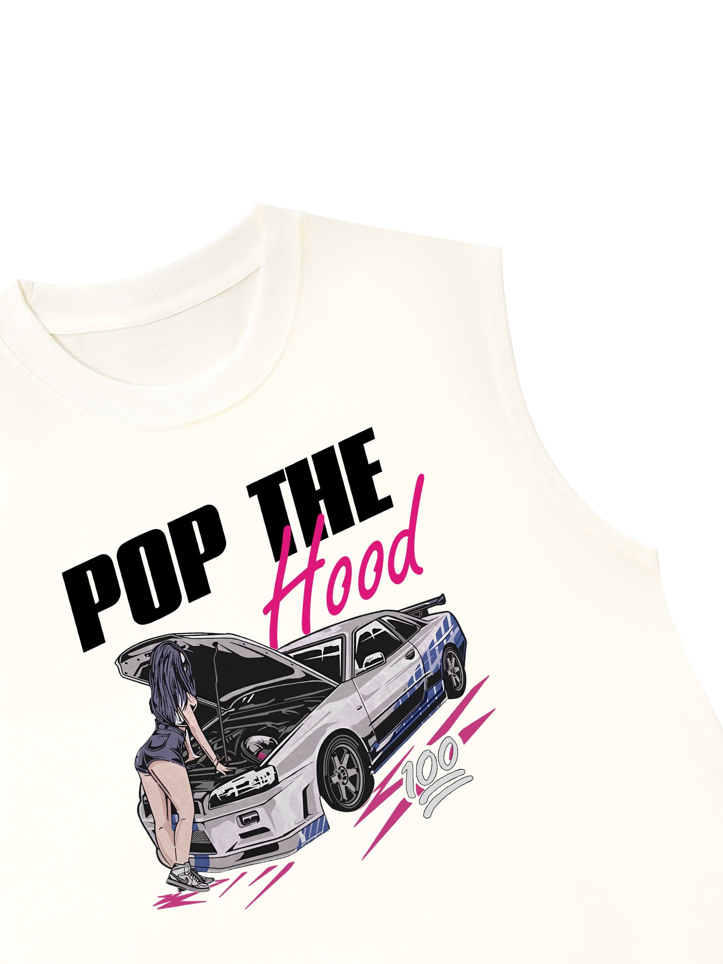 Áo Ba Lỗ Relaxed Fit POP THE HOOD