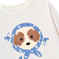 Áo Thun Dài Tay Cute Blue Puppy