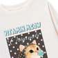 Áo Thun Dài Tay Vitamin Meow Blue Tiffany