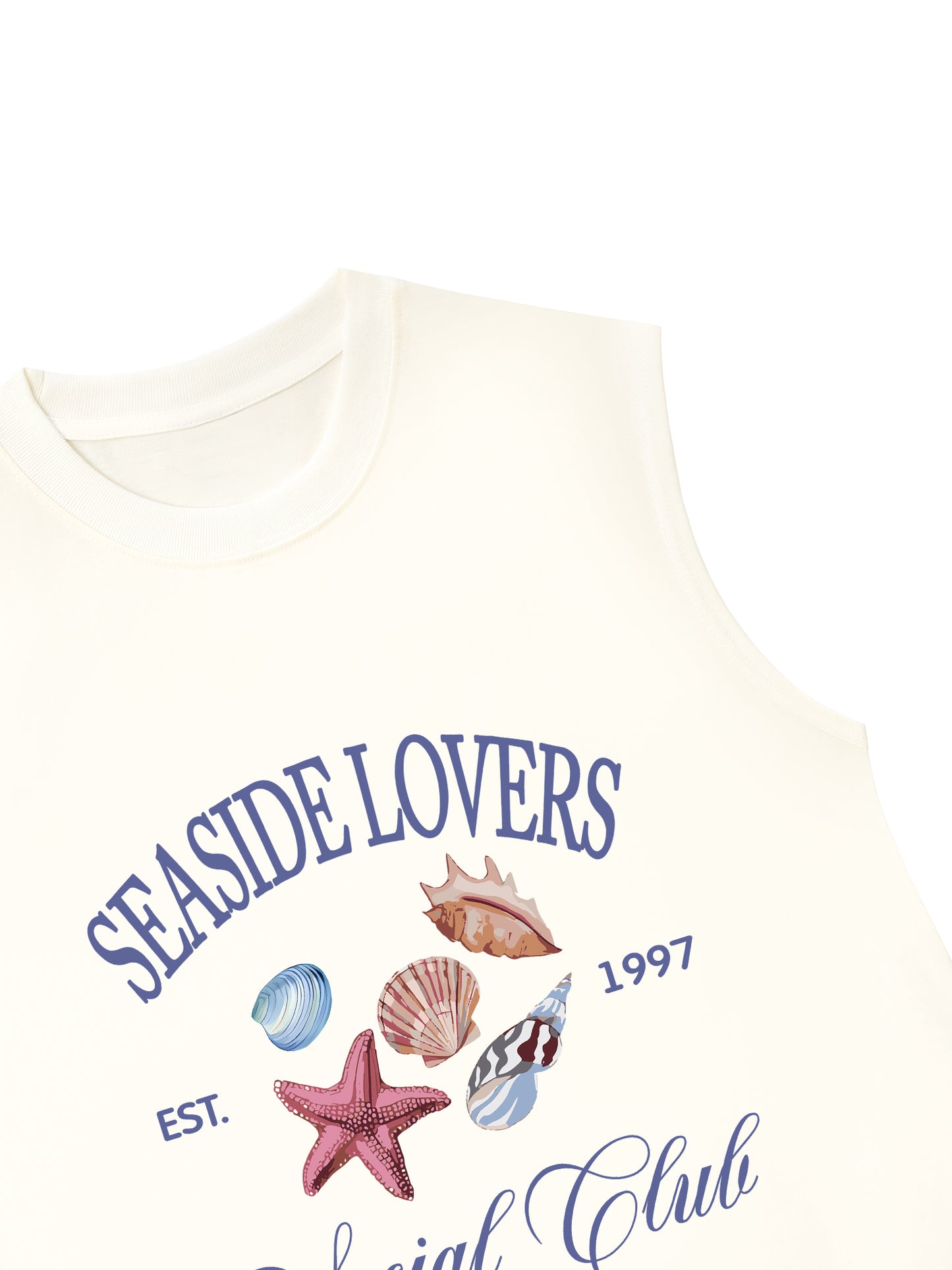 Áo Ba Lỗ Relaxed Fit Ocean Seaside Lovers