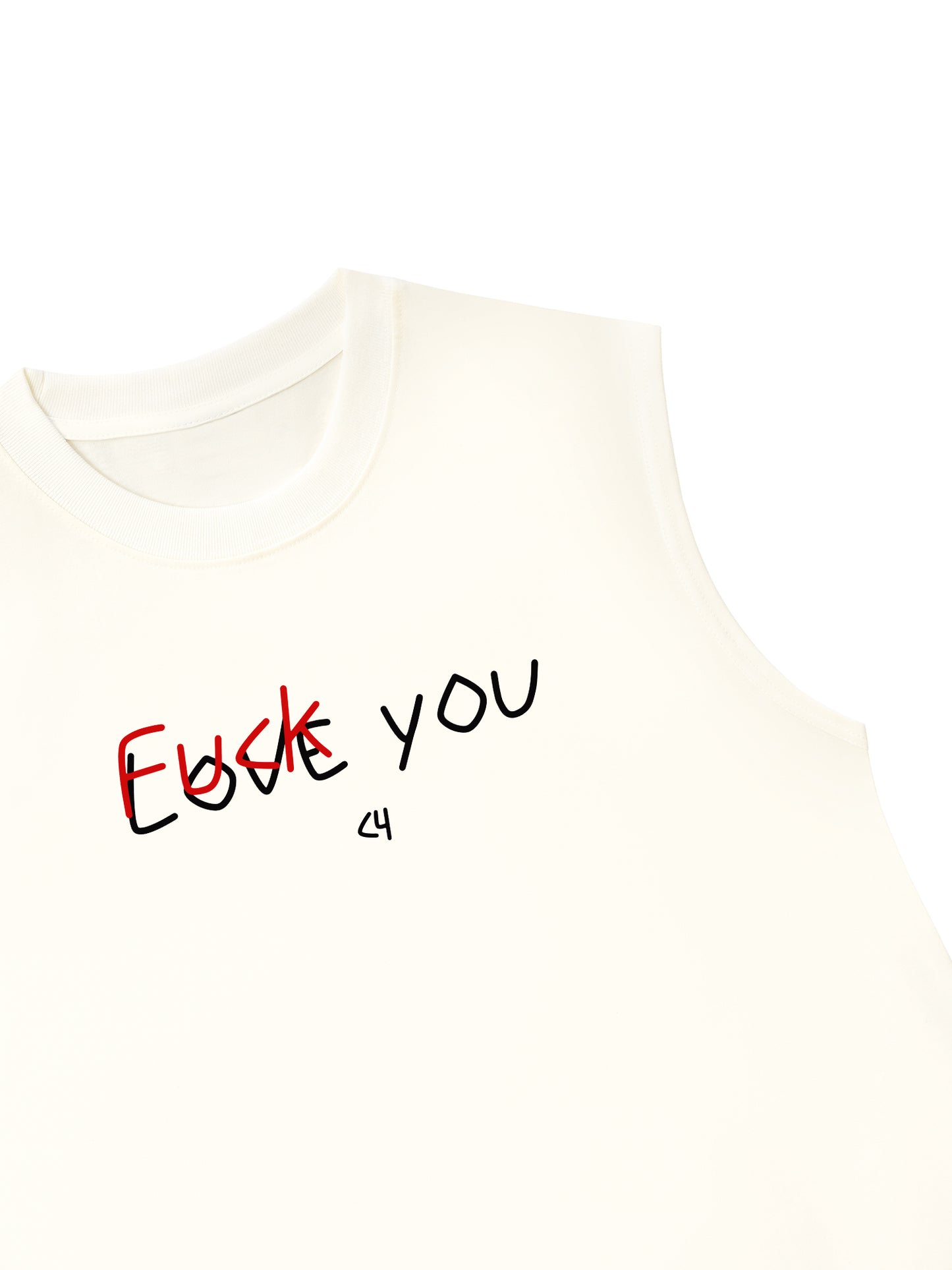 Áo Ba Lỗ Relaxed Fit Luck You