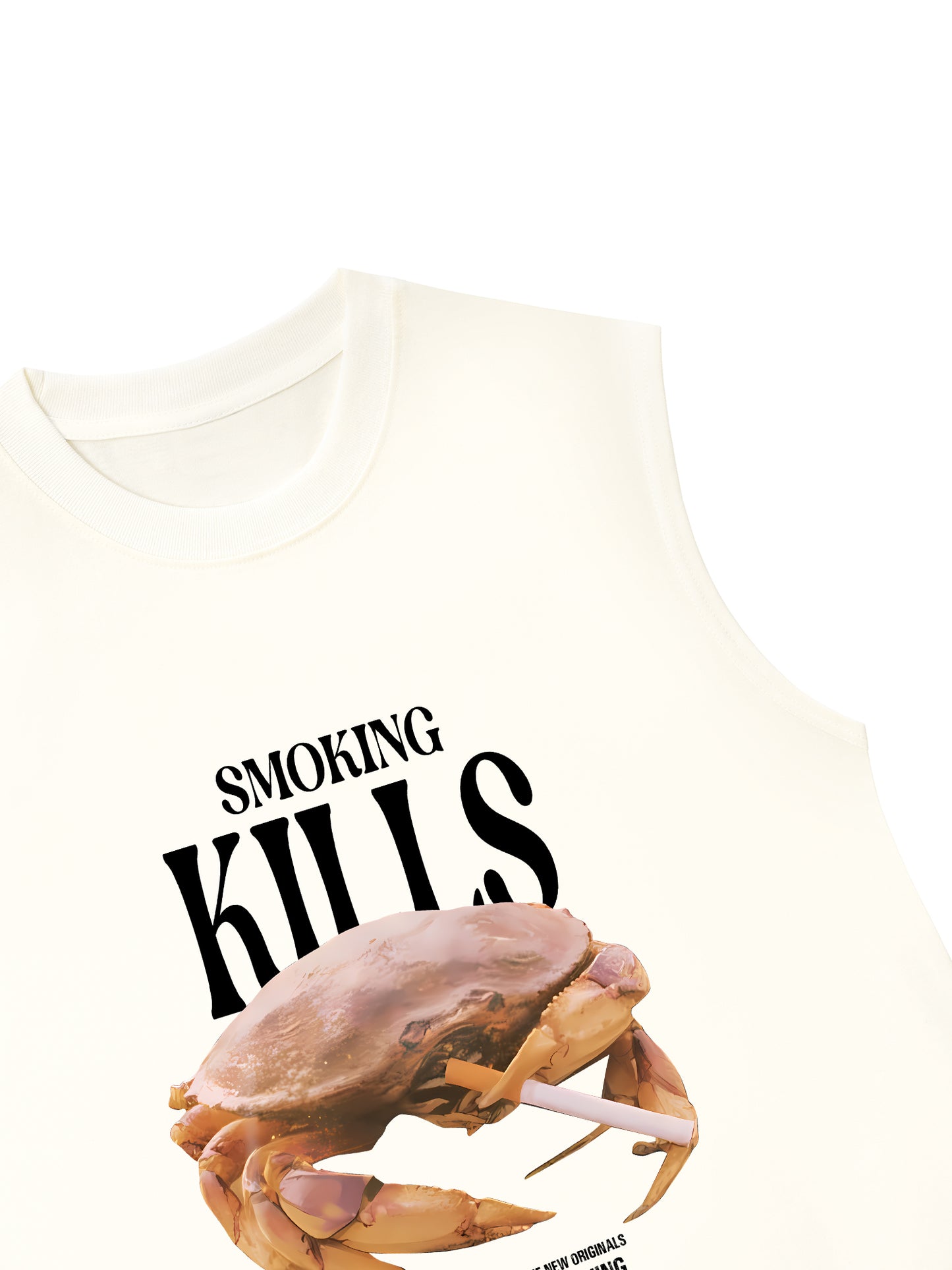 Áo Ba Lỗ Relaxed Fit Ocean Smoking Kills
