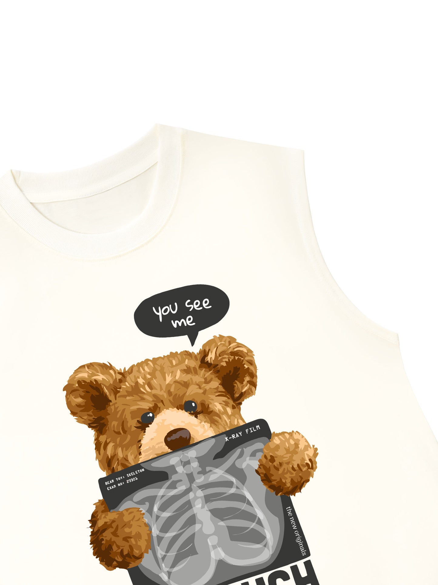 Áo Ba Lỗ Relaxed Fit You See Me Through