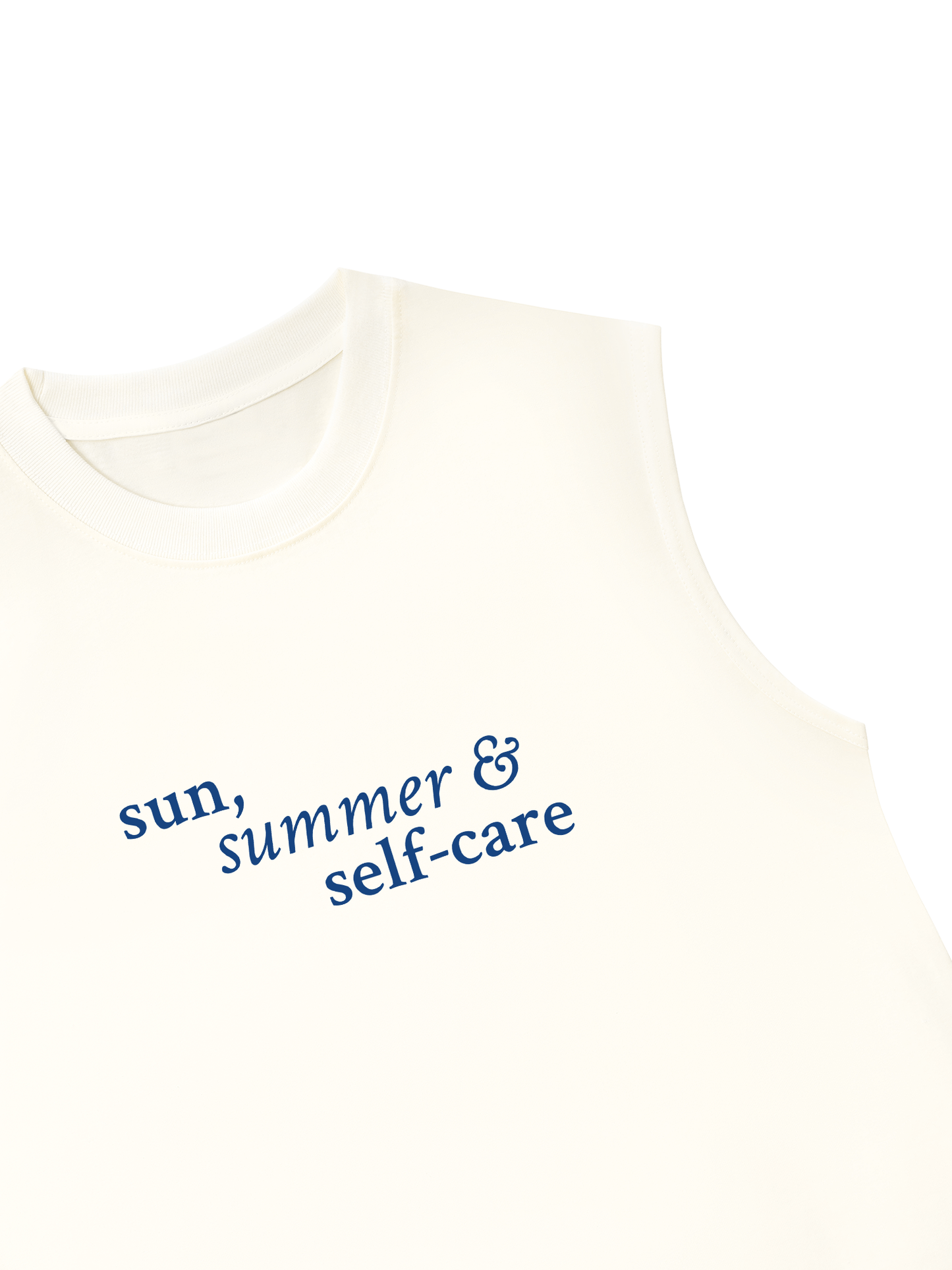 Áo Ba Lỗ Relaxed Fit Sun Summer & Self Care
