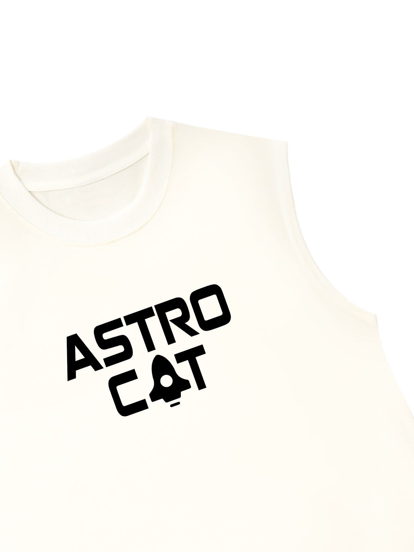 Áo Ba Lỗ Relaxed Fit Meow-ssion To Mars