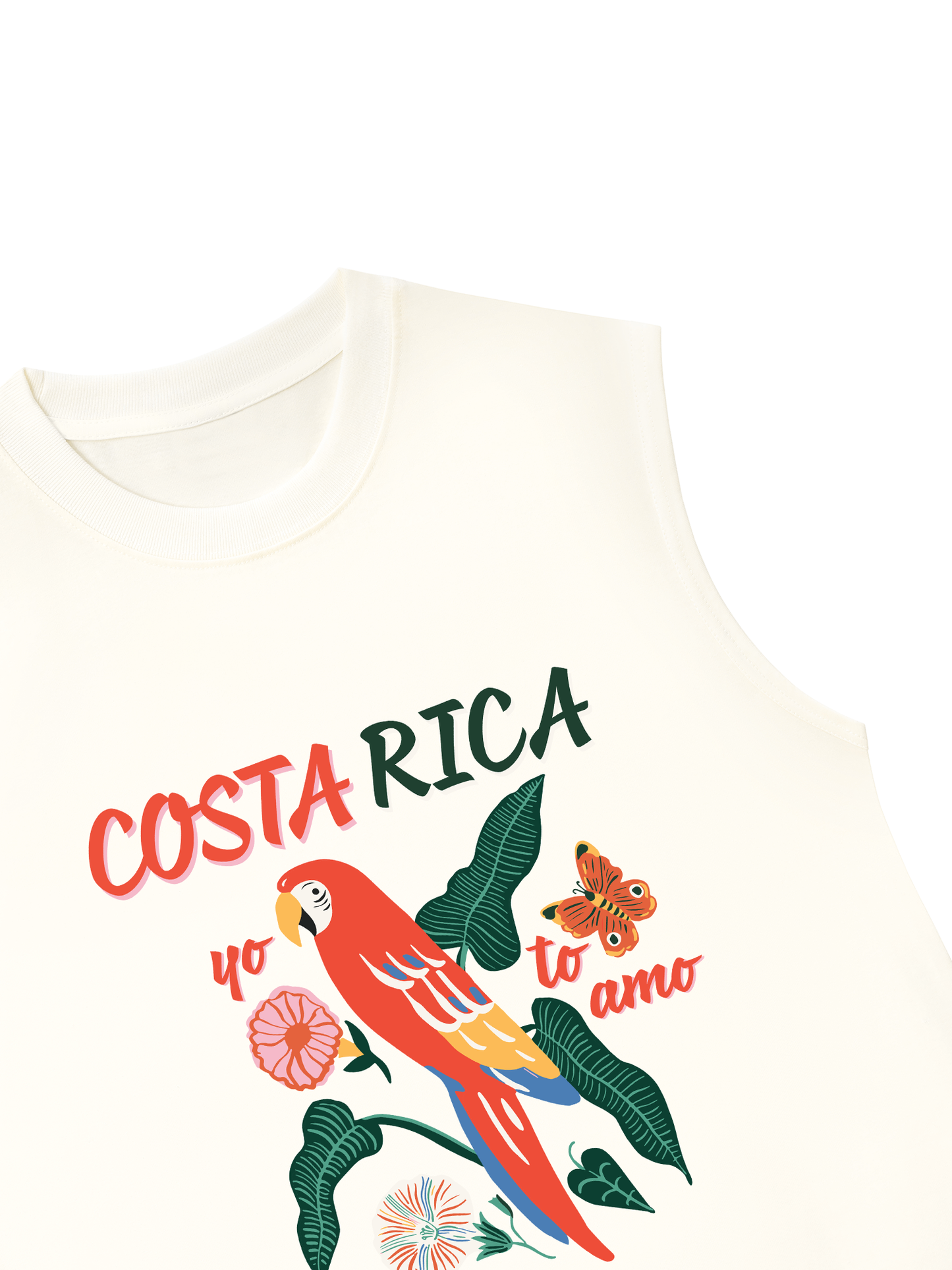 Áo Ba Lỗ Relaxed Fit Costa Rica