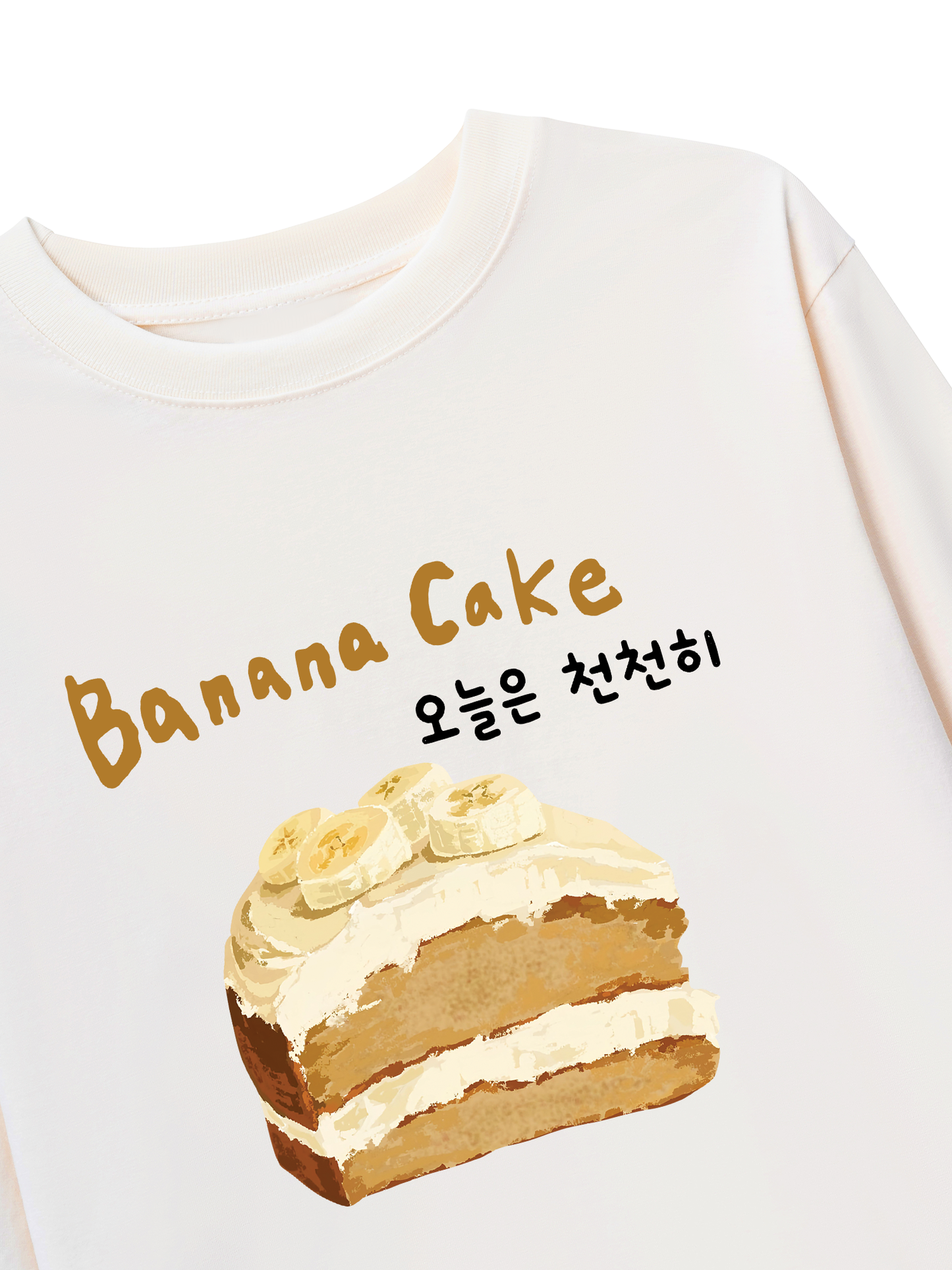 Áo Thun Dài Tay Banana Cake