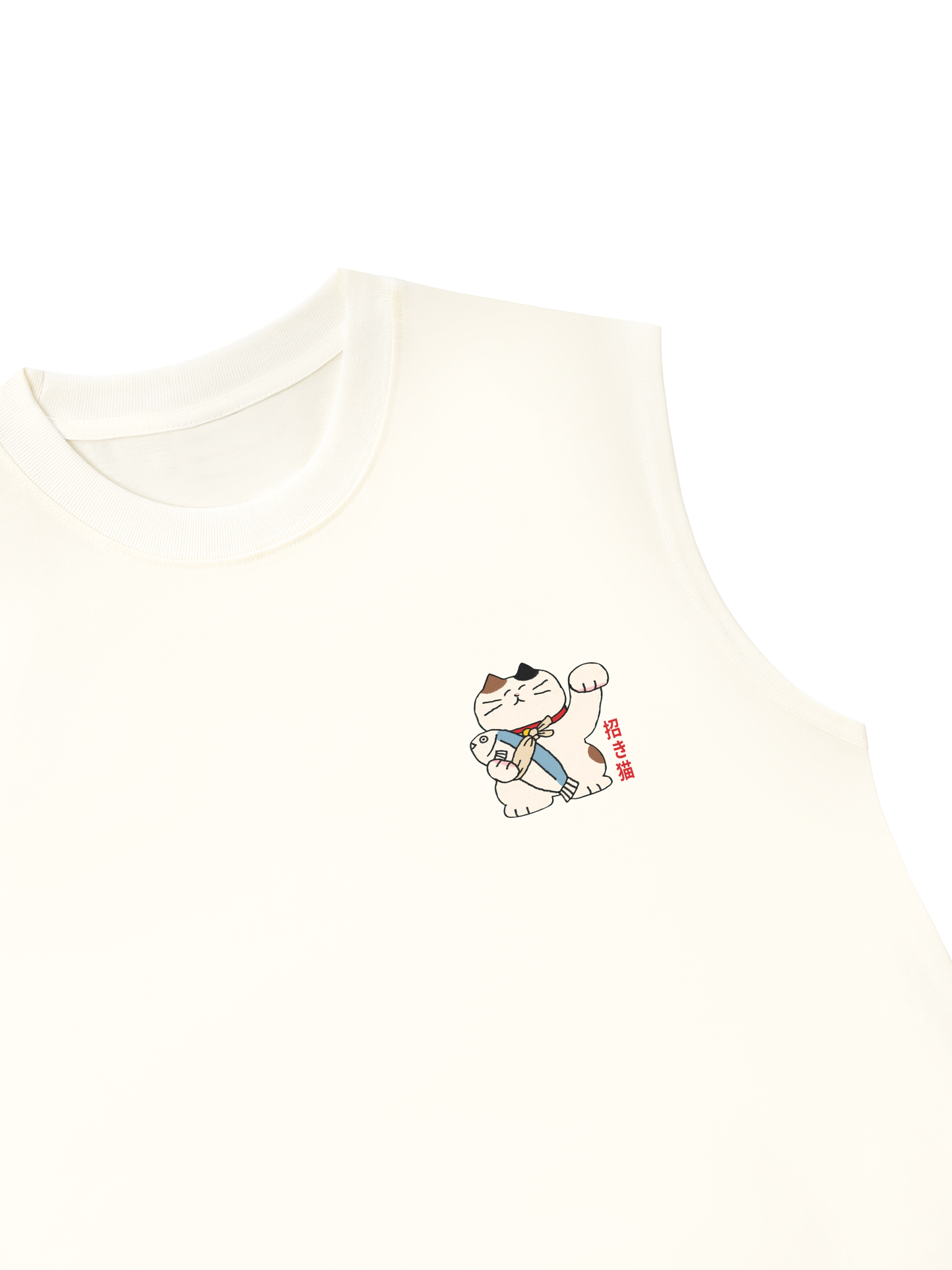 Áo Ba Lỗ Relaxed Fit Maneki Neko