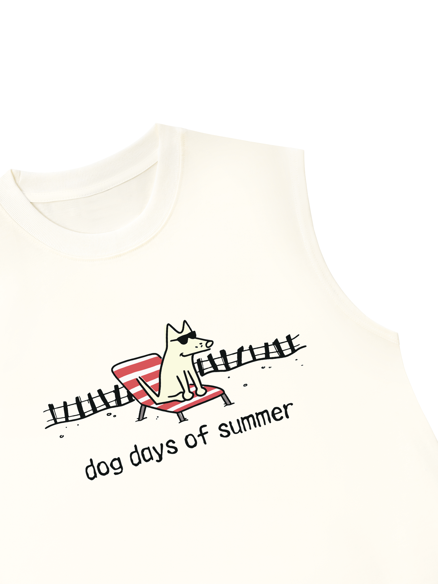 Áo Ba Lỗ Relaxed Fit Go Outside Dog Day Of Summer