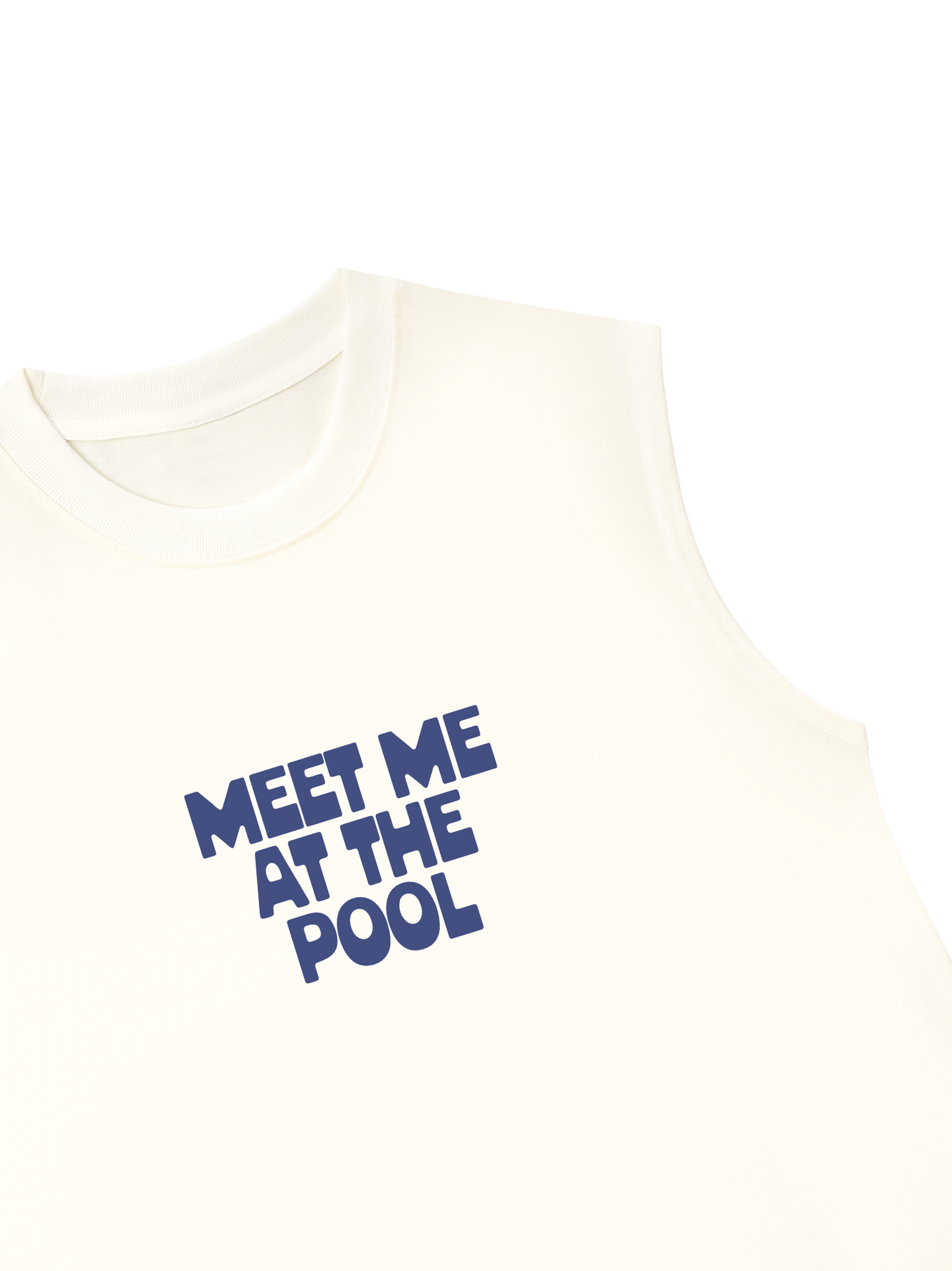 Áo Ba Lỗ Relaxed Fit Meet Me At The Pool